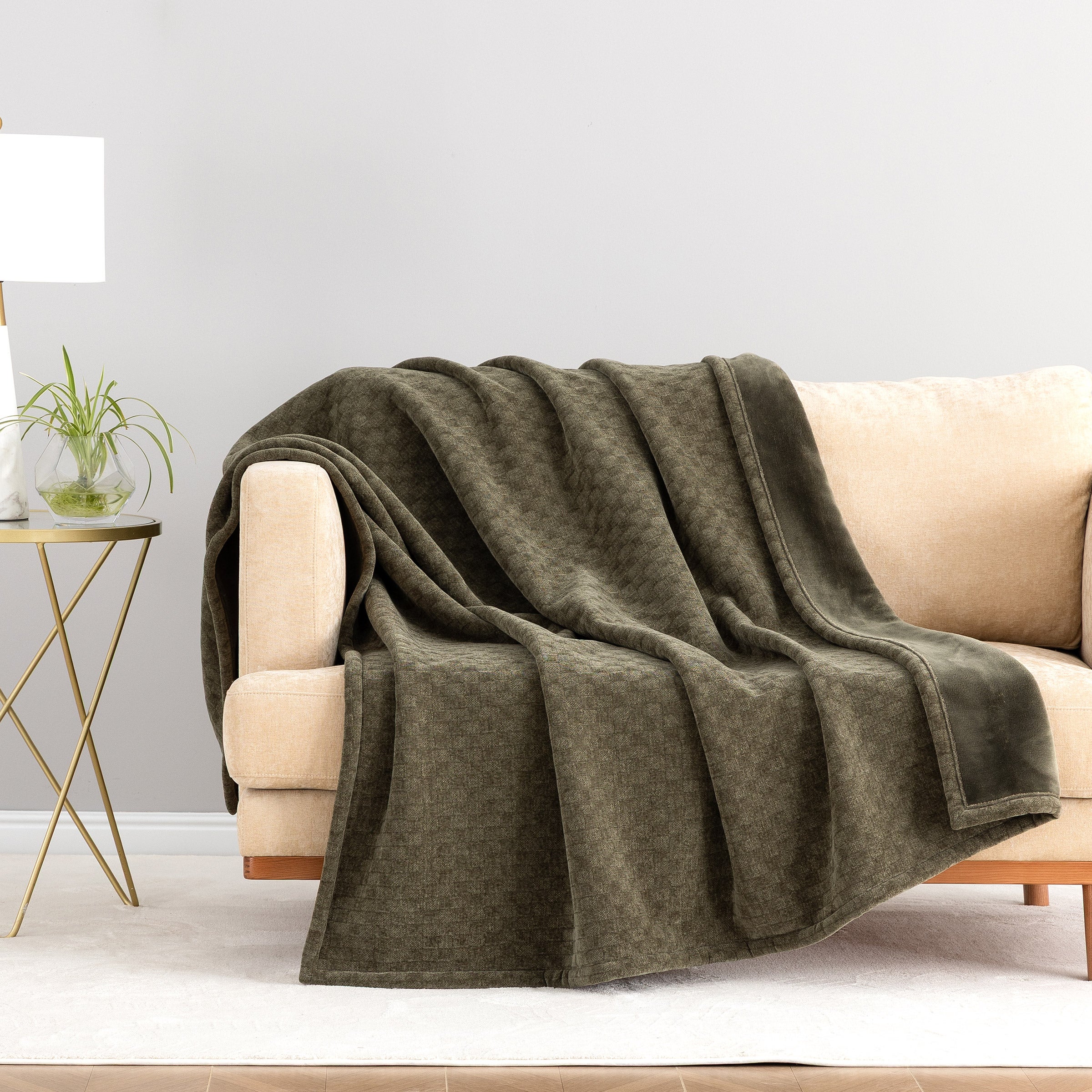 Berkshire Chenille Knit Throw