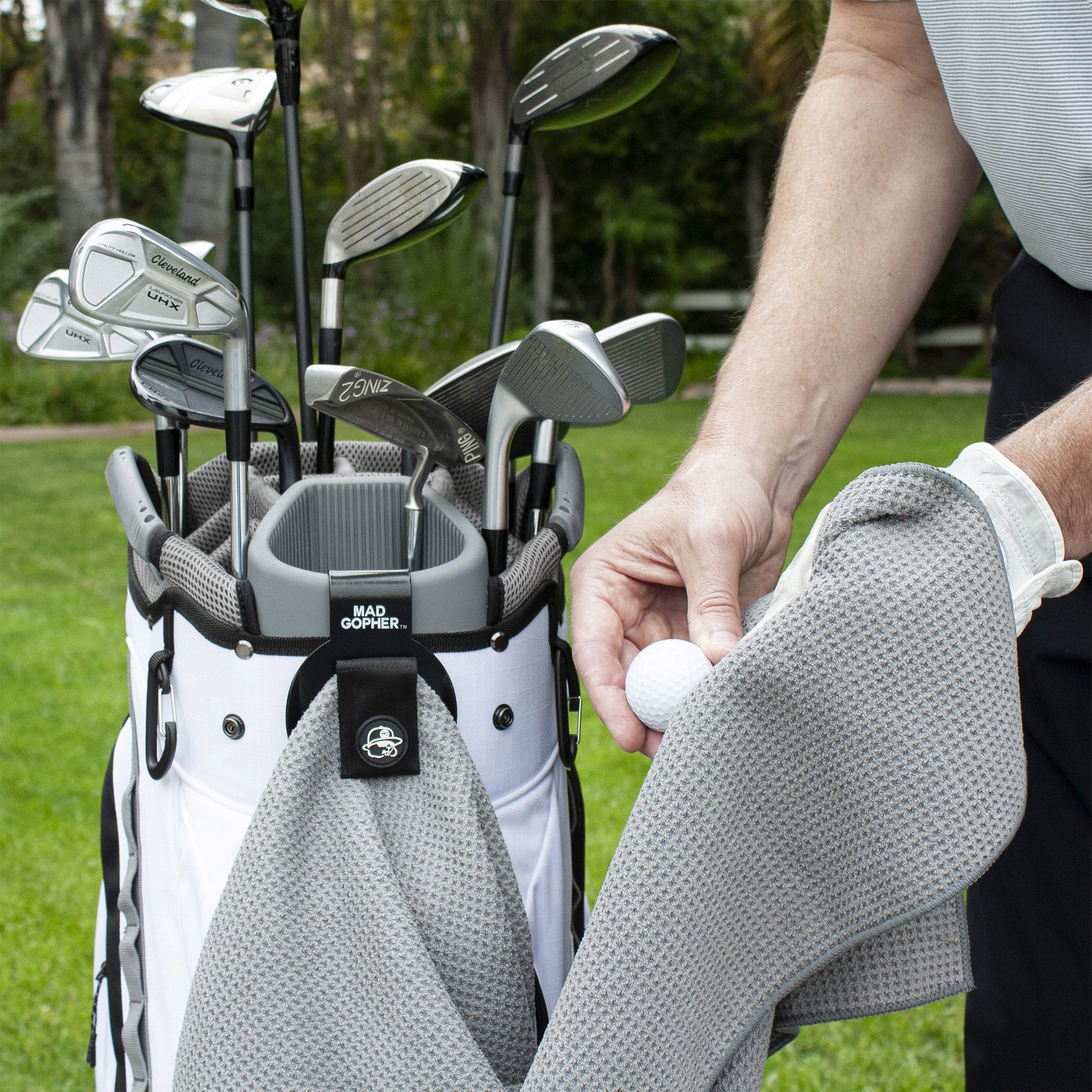 Mad Gopher Microfiber Golf Towel Set