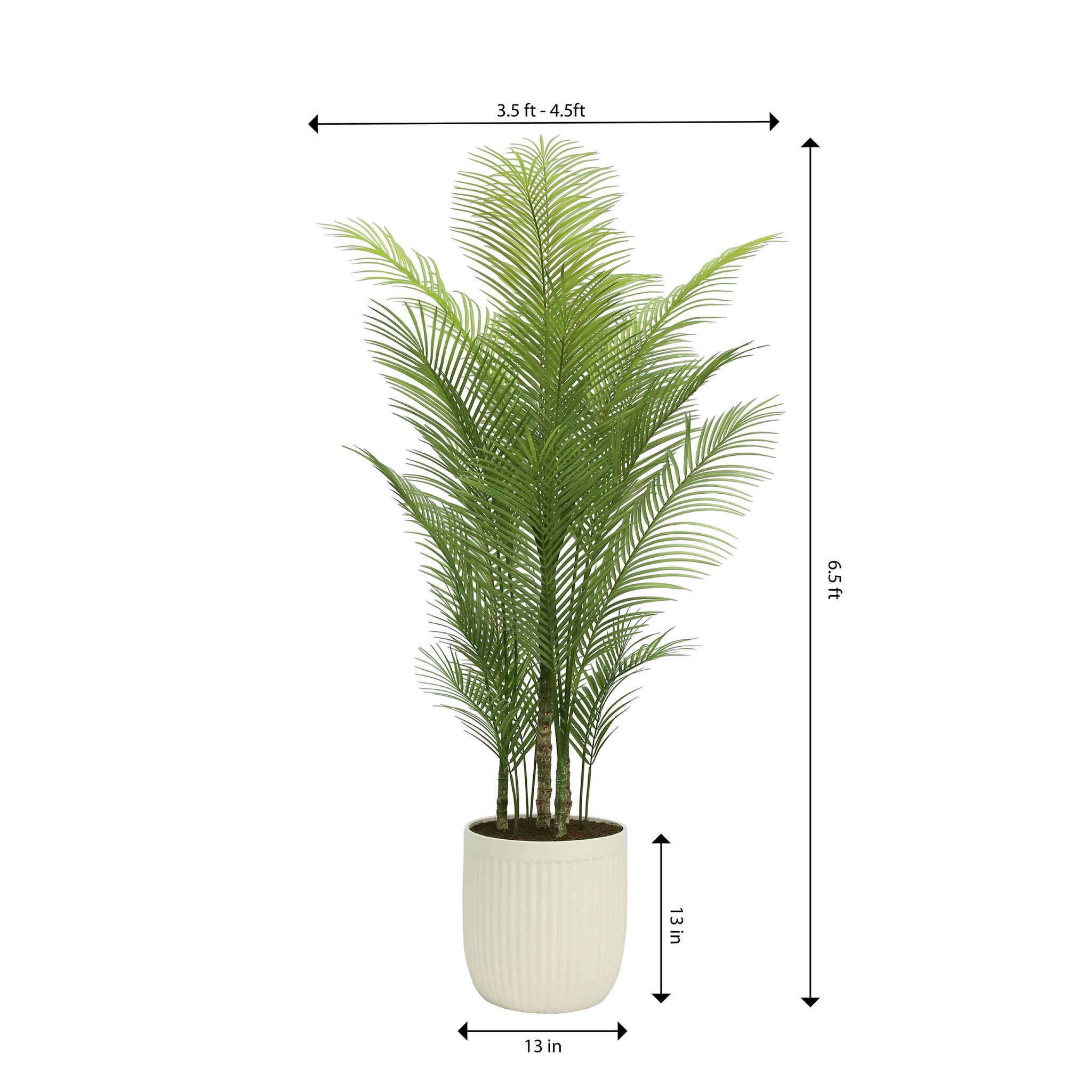 Faux 6.5' Palm Tree