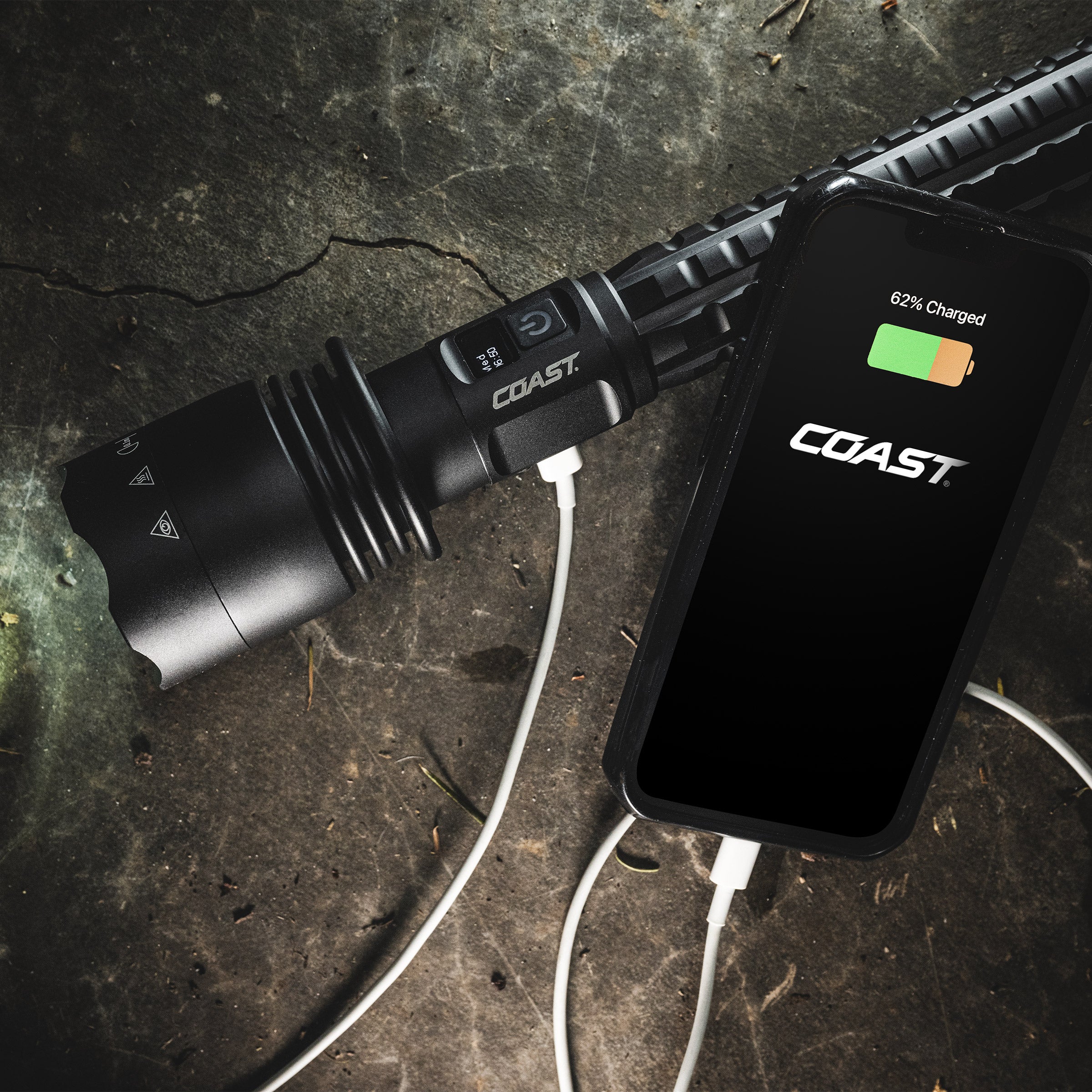 Coast XP46R 8000L Rechargeable Flashlight