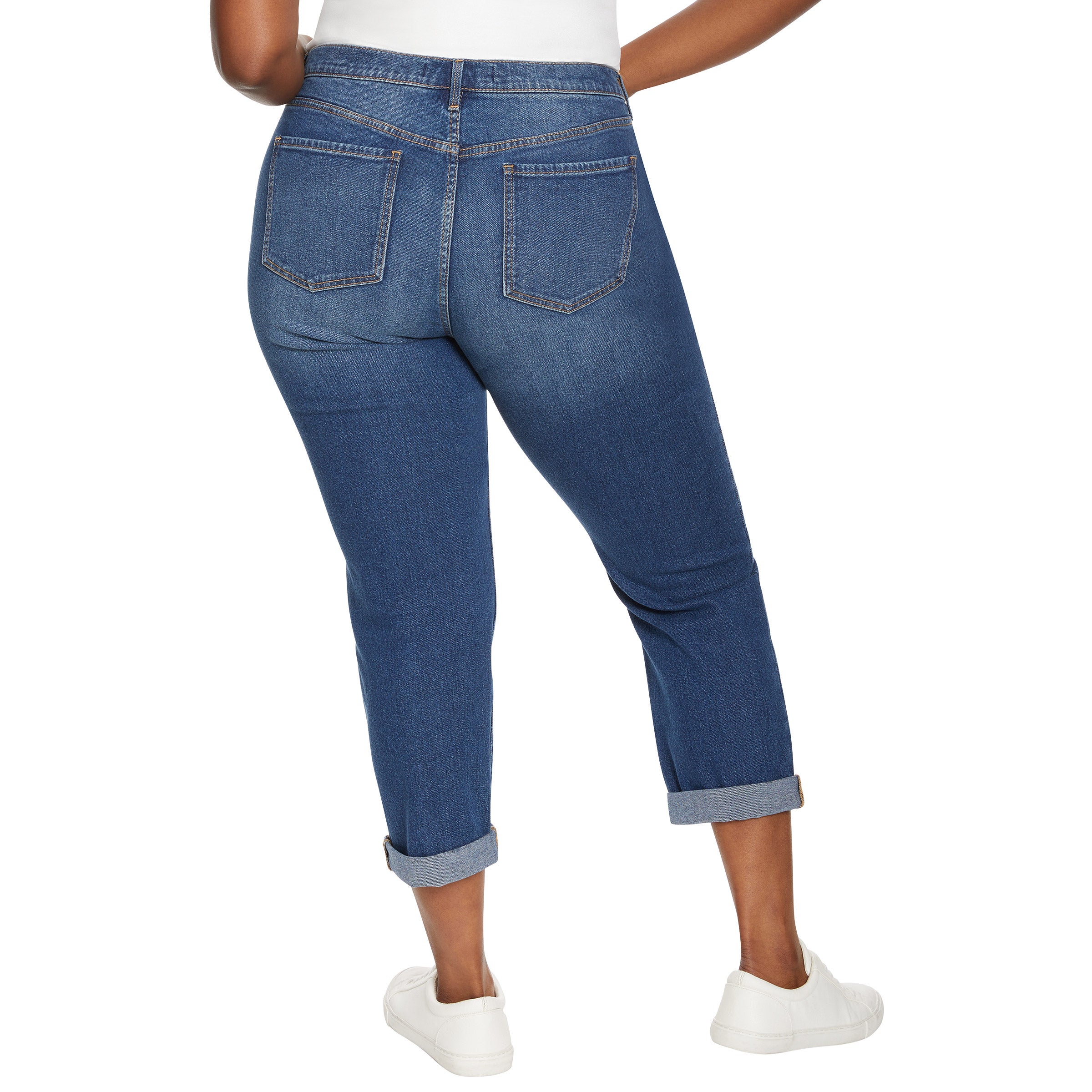 Gloria Vanderbilt Ladies' Cuffed Boyfriend Jean