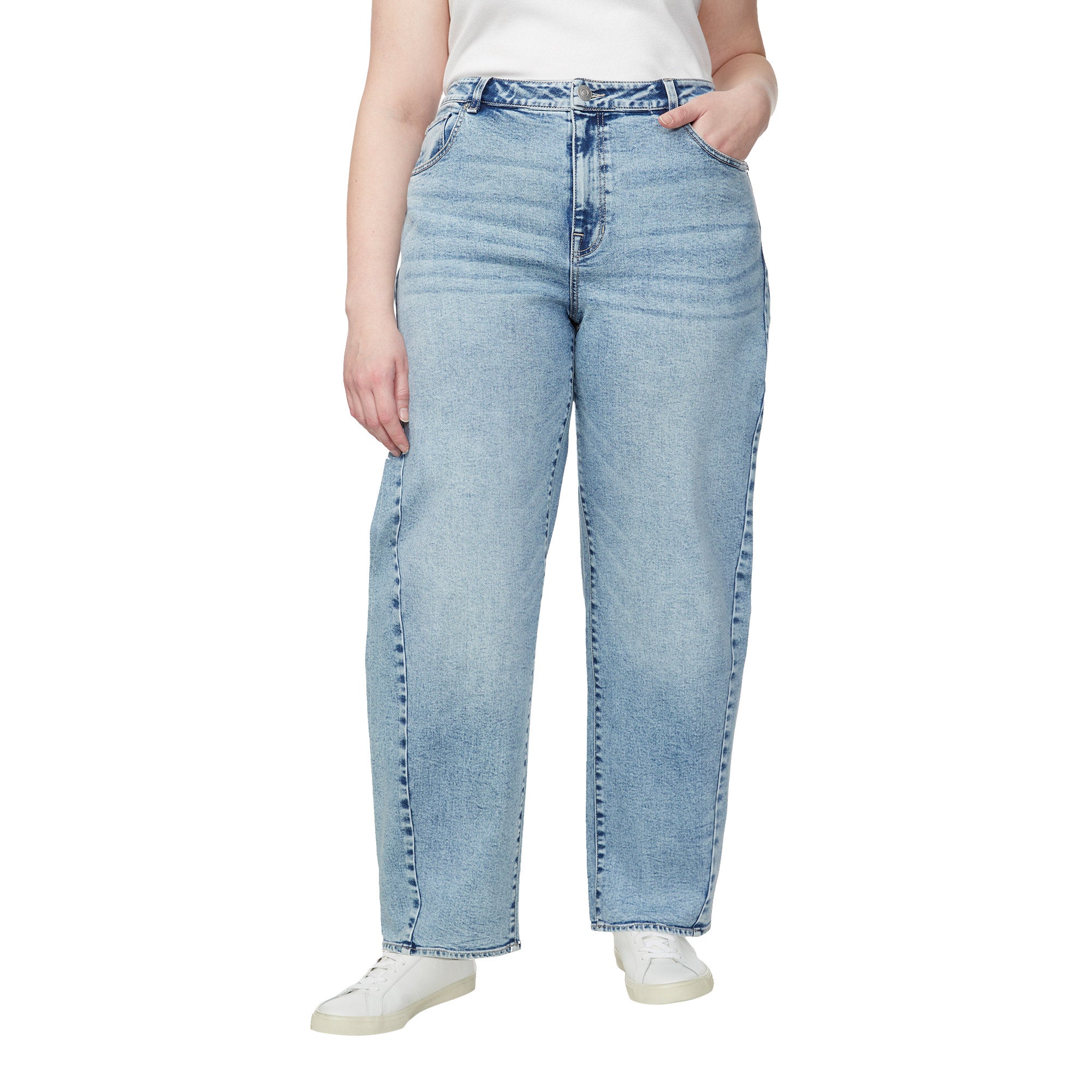 Hudson Women's Barrel Leg Jean