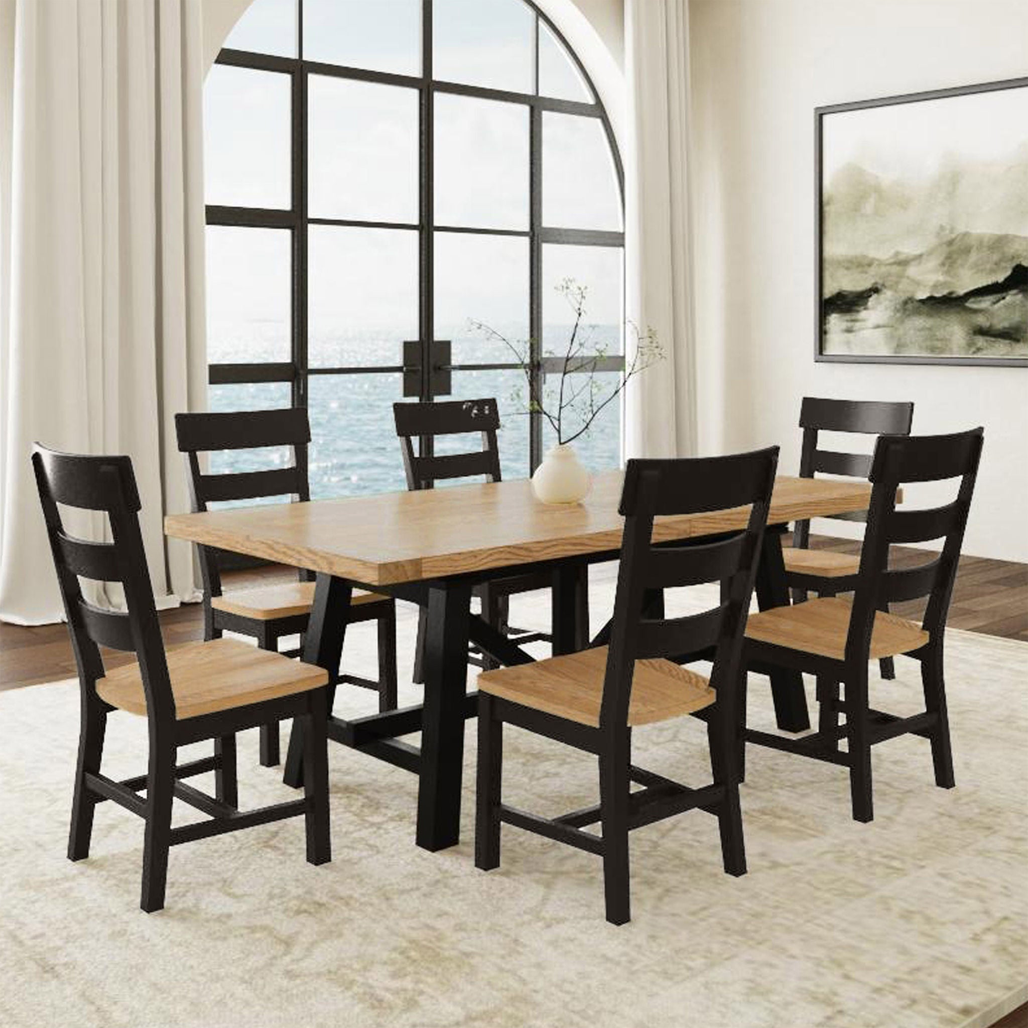 Haven Dining Table and 6 Chairs
