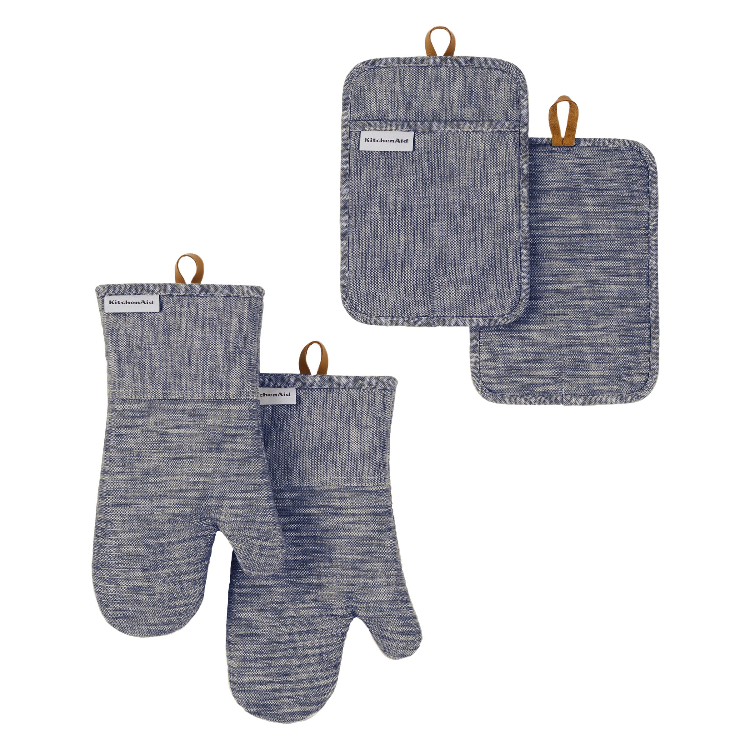 KitchenAid 4-piece Silicone Oven Mitt Set