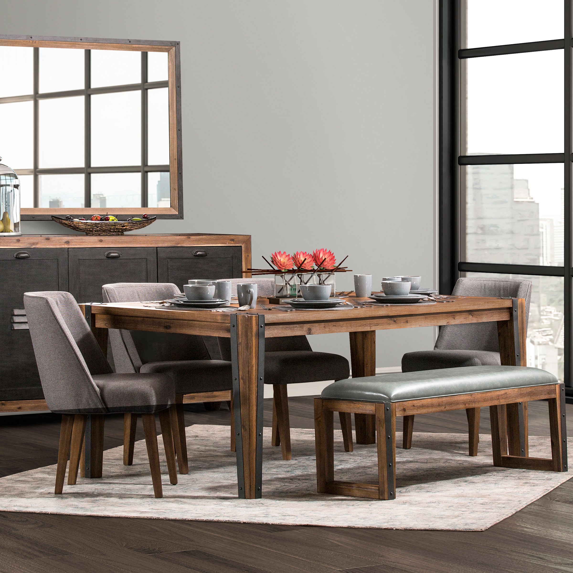Brooklyn Walk 8-piece Dining set
