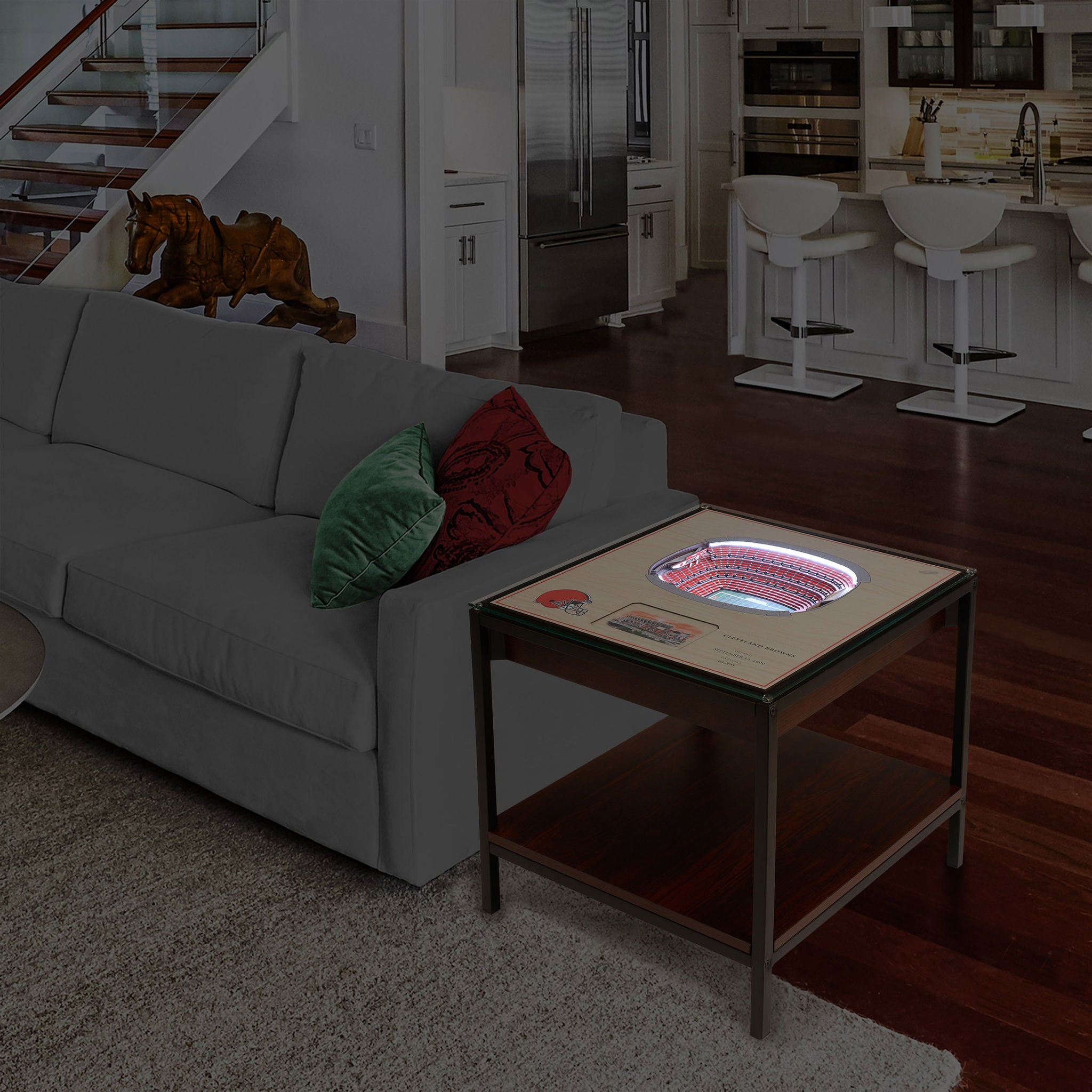 NFL 25-layer Stadium View End Table