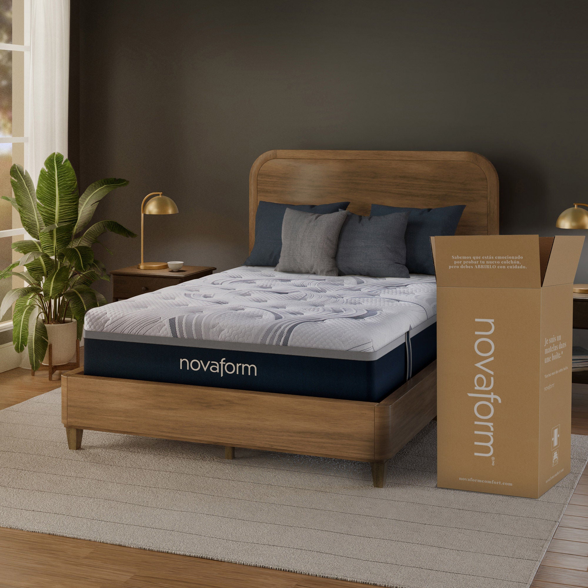 Novaform 14” ComfortGrande Advanced Hybrid Mattress