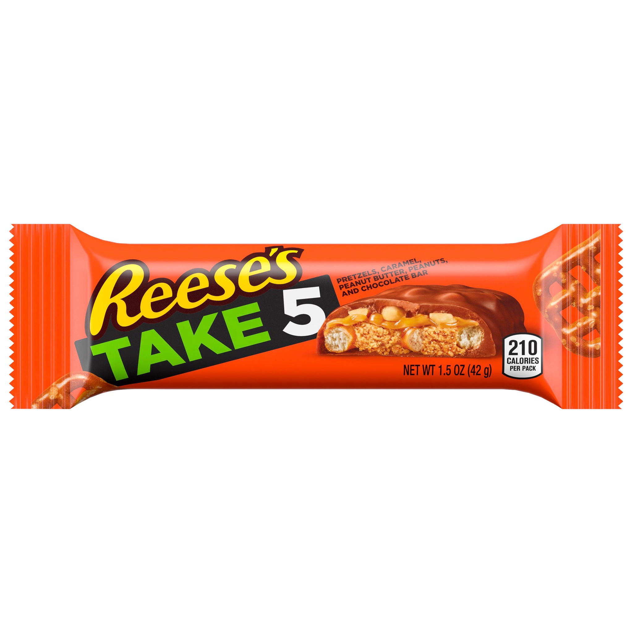 Reese's Take 5 Candy Bar, 1.5 oz, 18-count