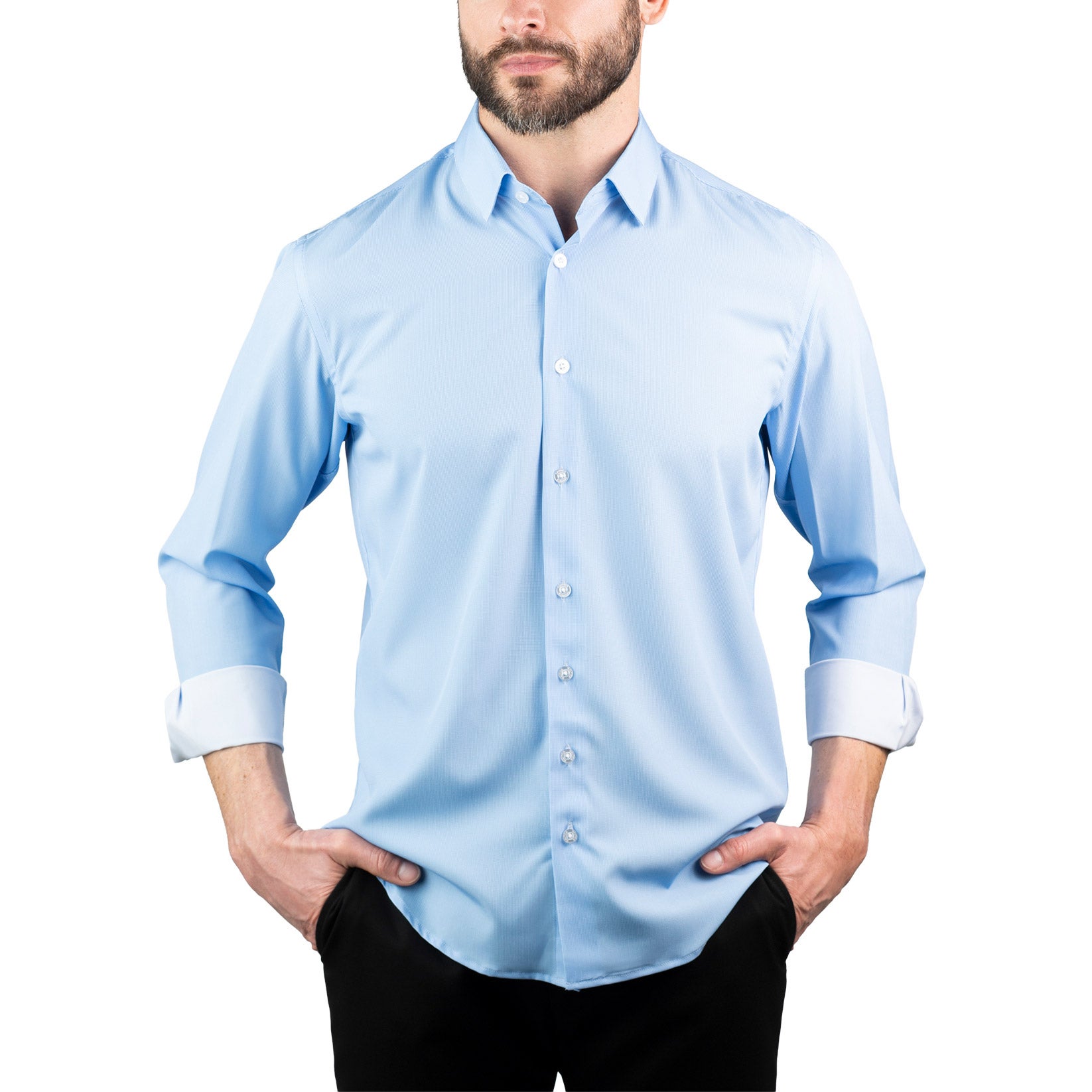 Nautica Men's Performance Dress Shirt