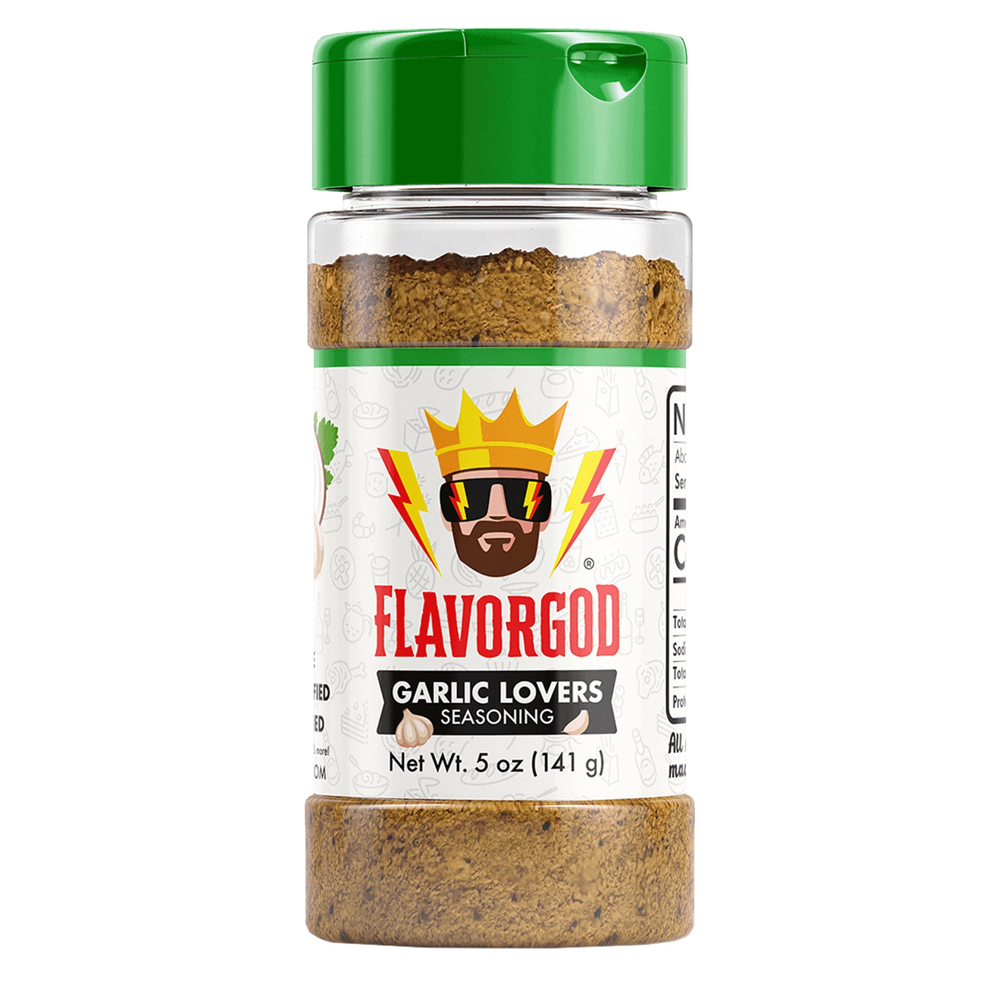 FlavorGod 5.3 oz Garlic Lovers Seasoning 3-pack