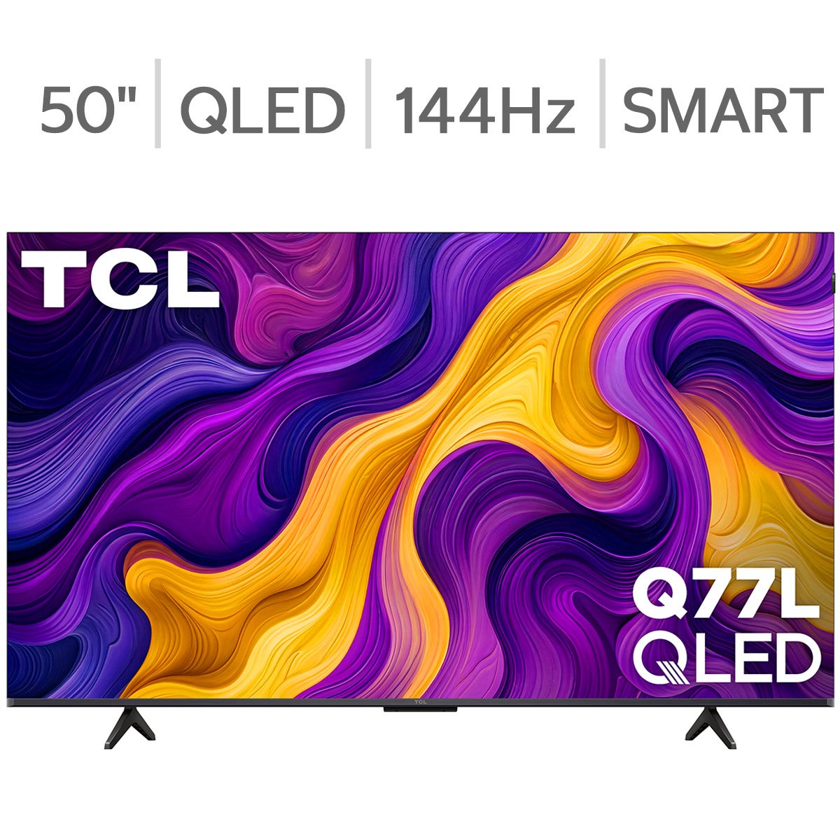 TCL 50" Class - Q77L Series - 4K UHD QLED Smart TV - Allstate 3-Year Protection Plan Bundle Included for 5 Years of Total Coverage*