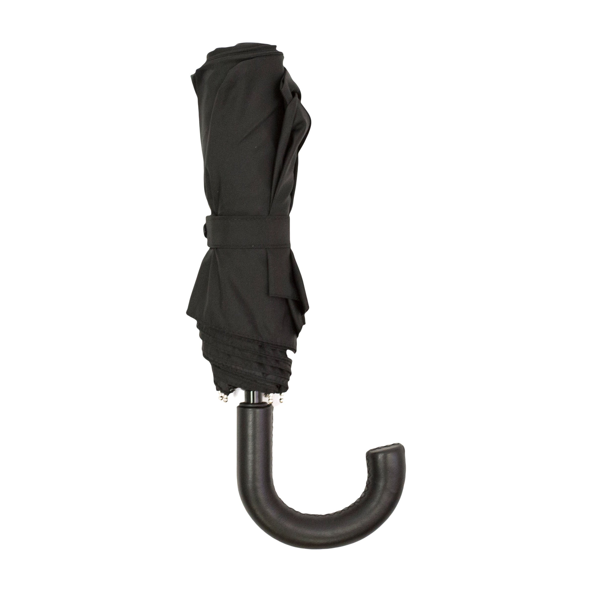 Burberry Kingdom Print Folding Umbrella, Black