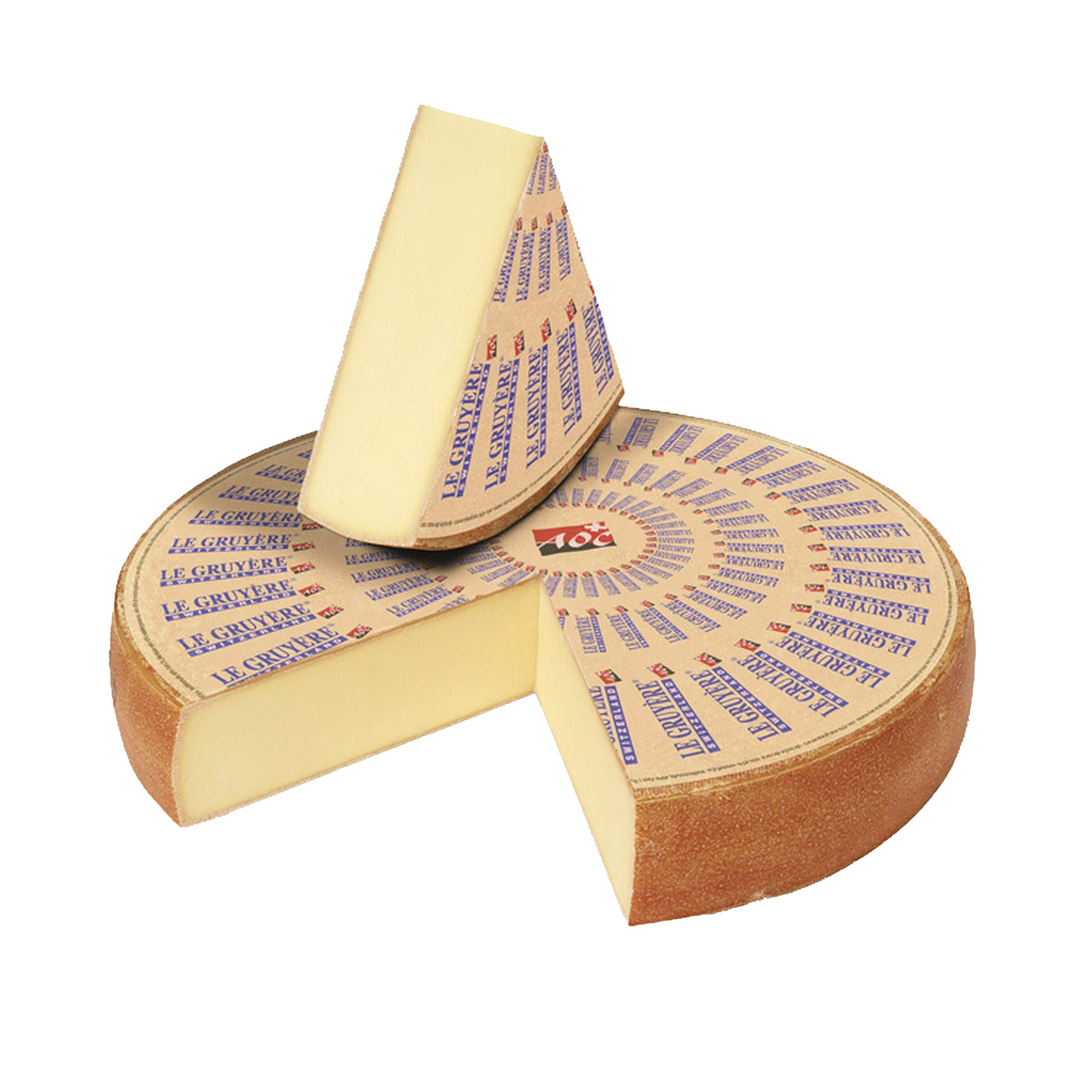 Mifroma Gruyere Whole Wheel Cheese 70 lbs.