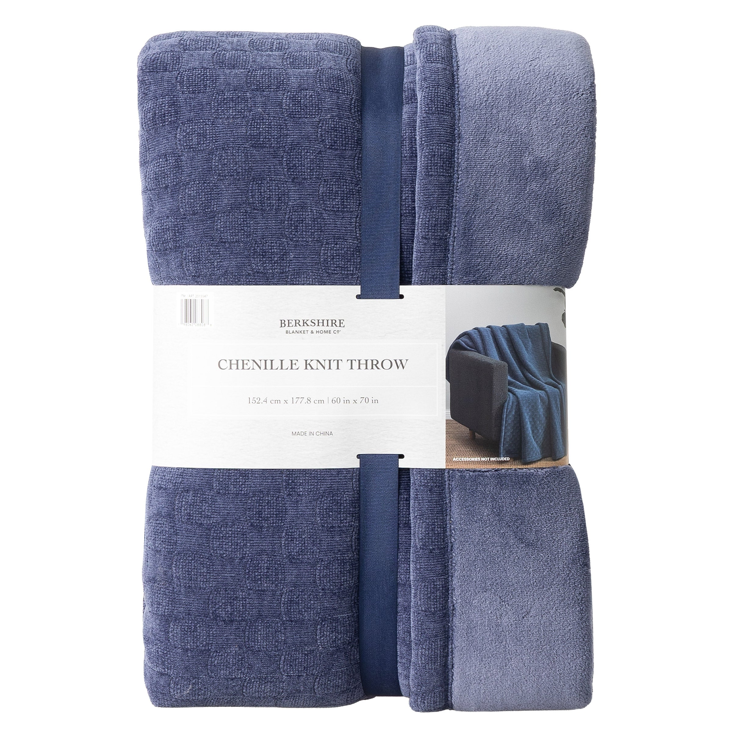 Berkshire Chenille Knit Throw