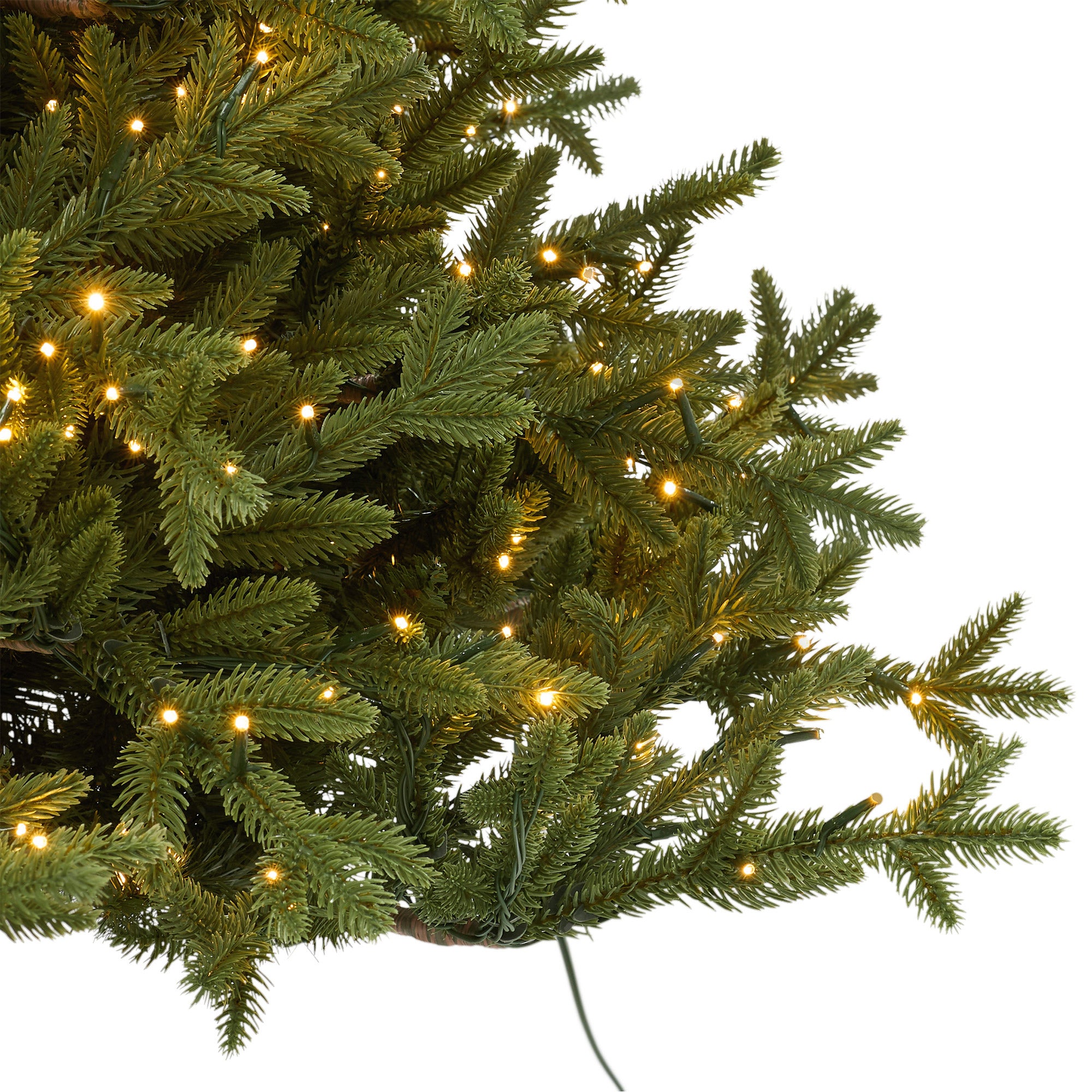 9' Pre-Lit Slim Micro LED with Twinkle Artificial Christmas Tree