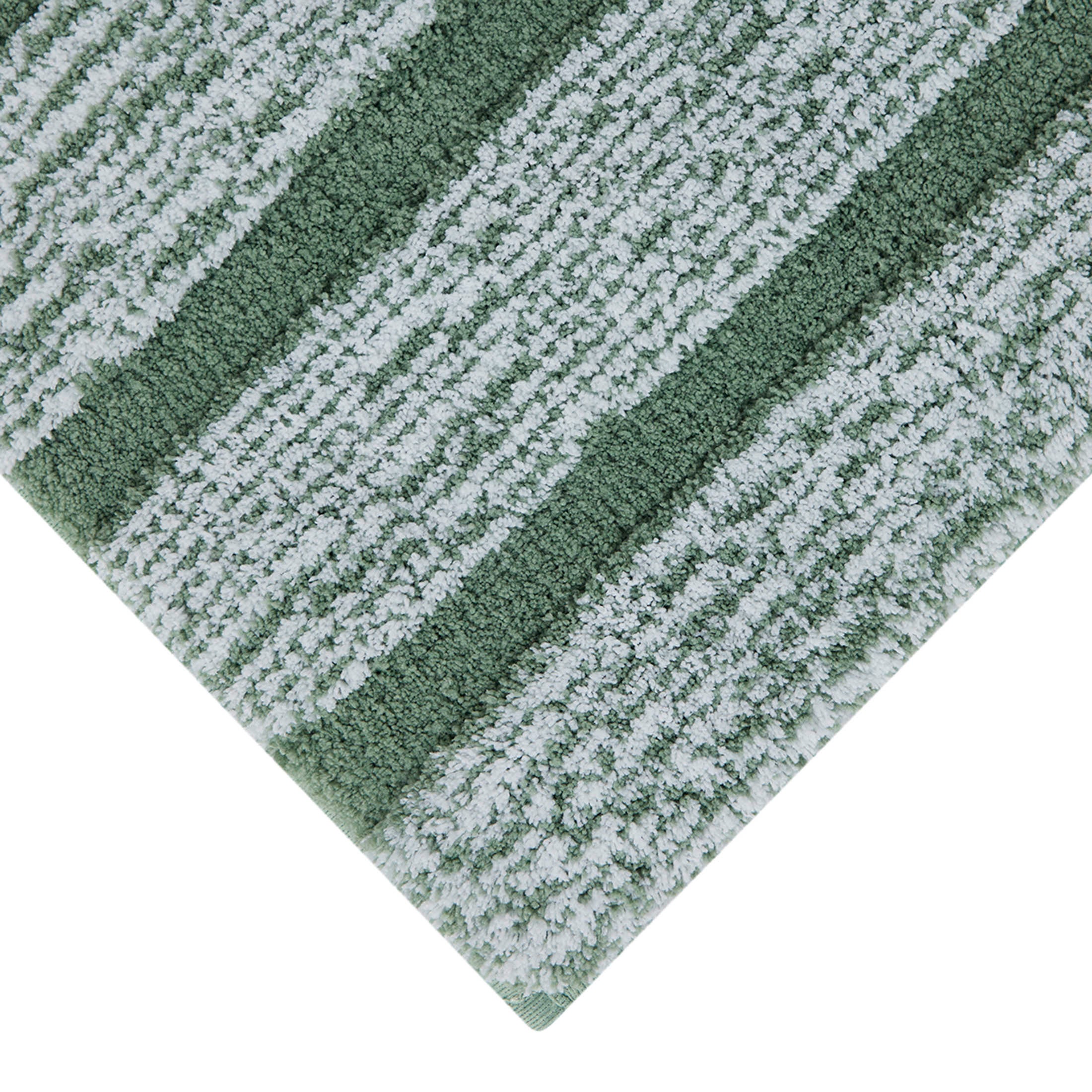 Striped Bath Mat