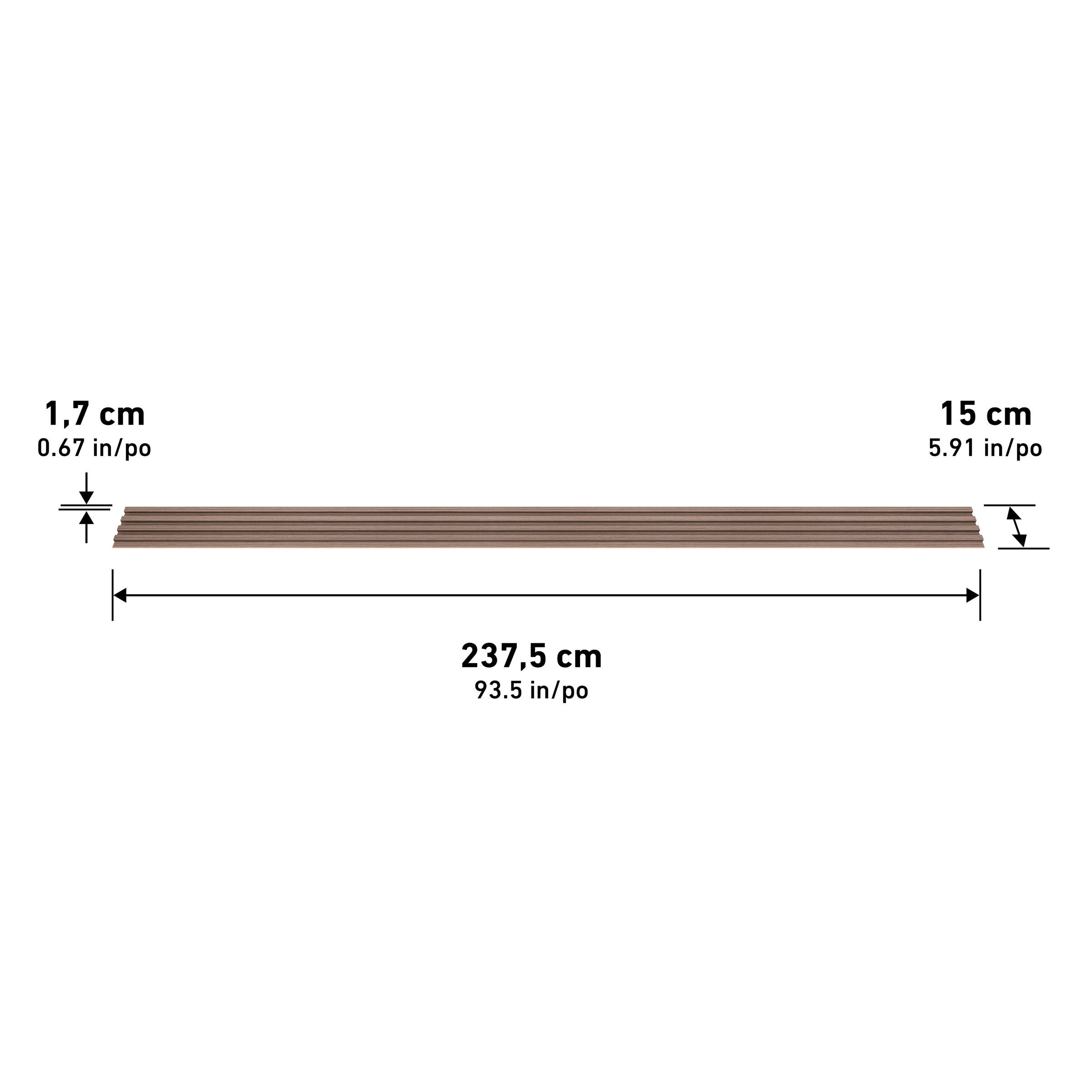 Artika Sonolok Sound-Absorbing Slatted Panel Kit