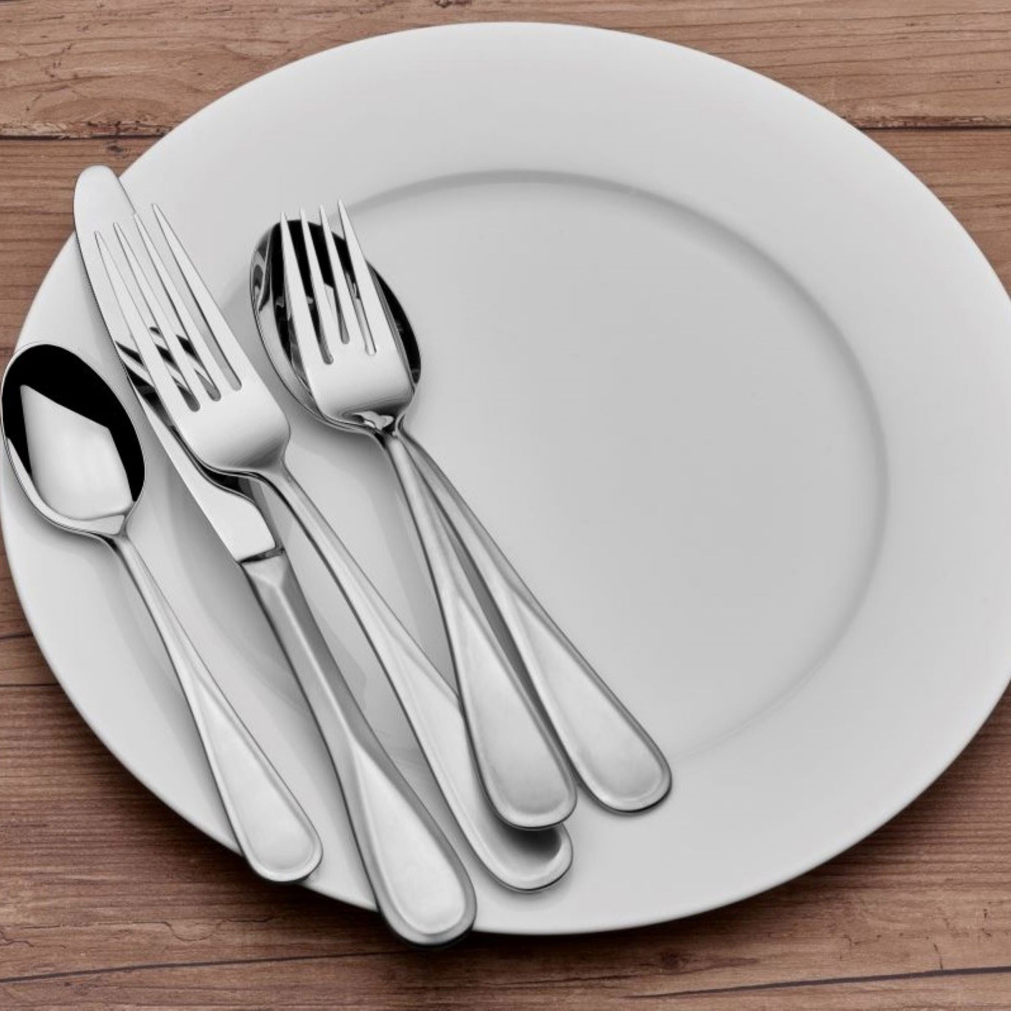 Mikasa Bravo Satin 45-piece Flatware Set