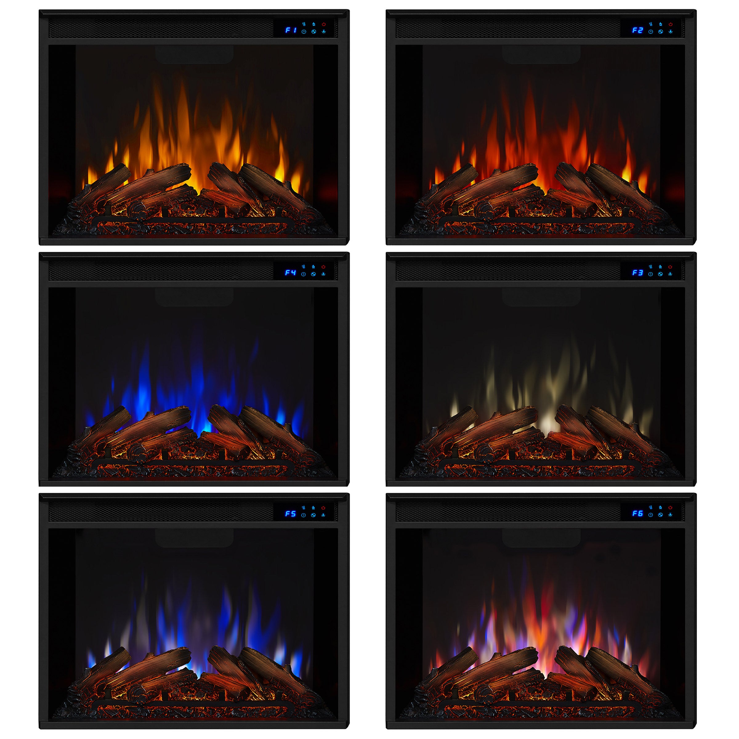 RealFlame Celine 49" Fireplace with Reversible Surround