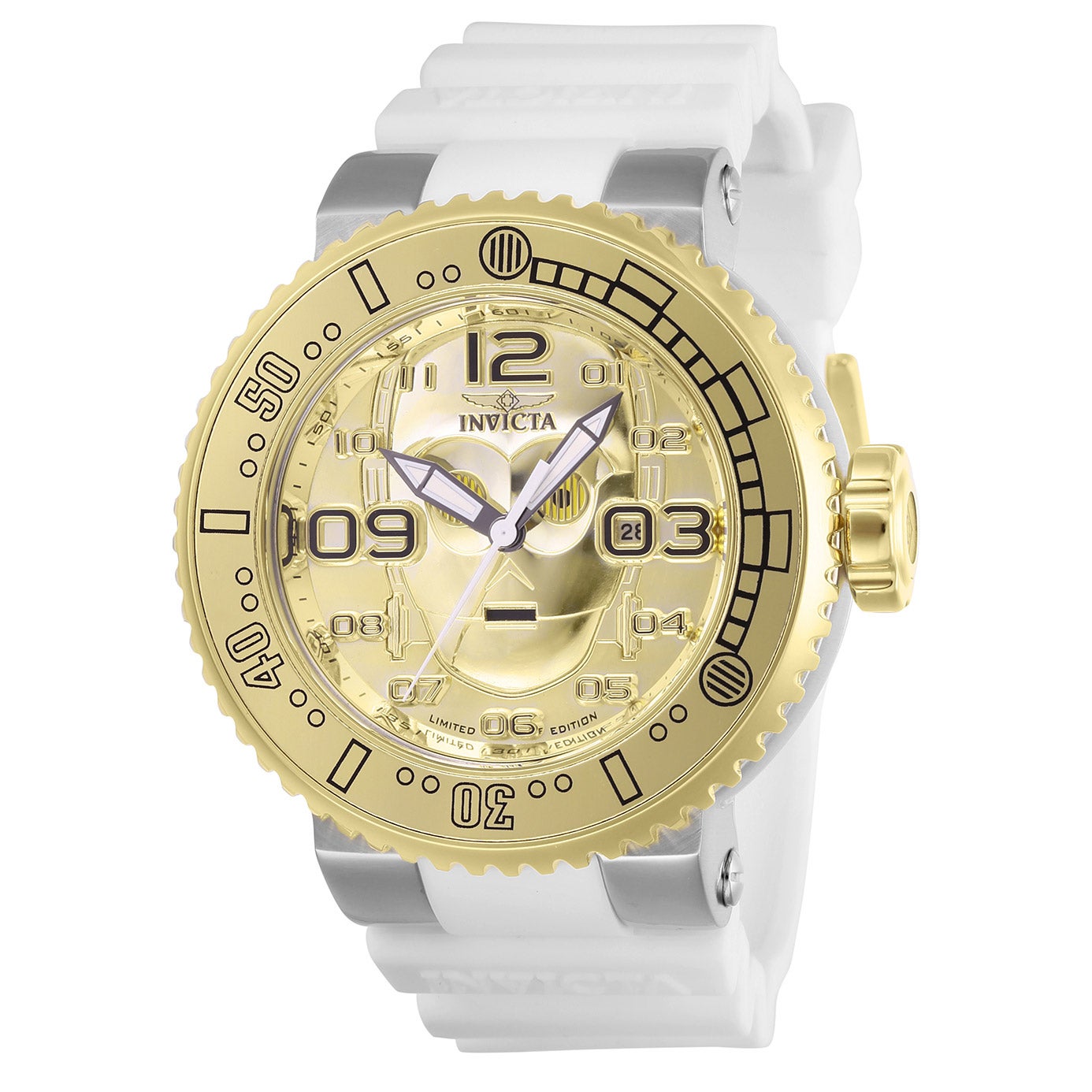 Invicta Star Wars Limited Edition C-3PO Men's Watch
