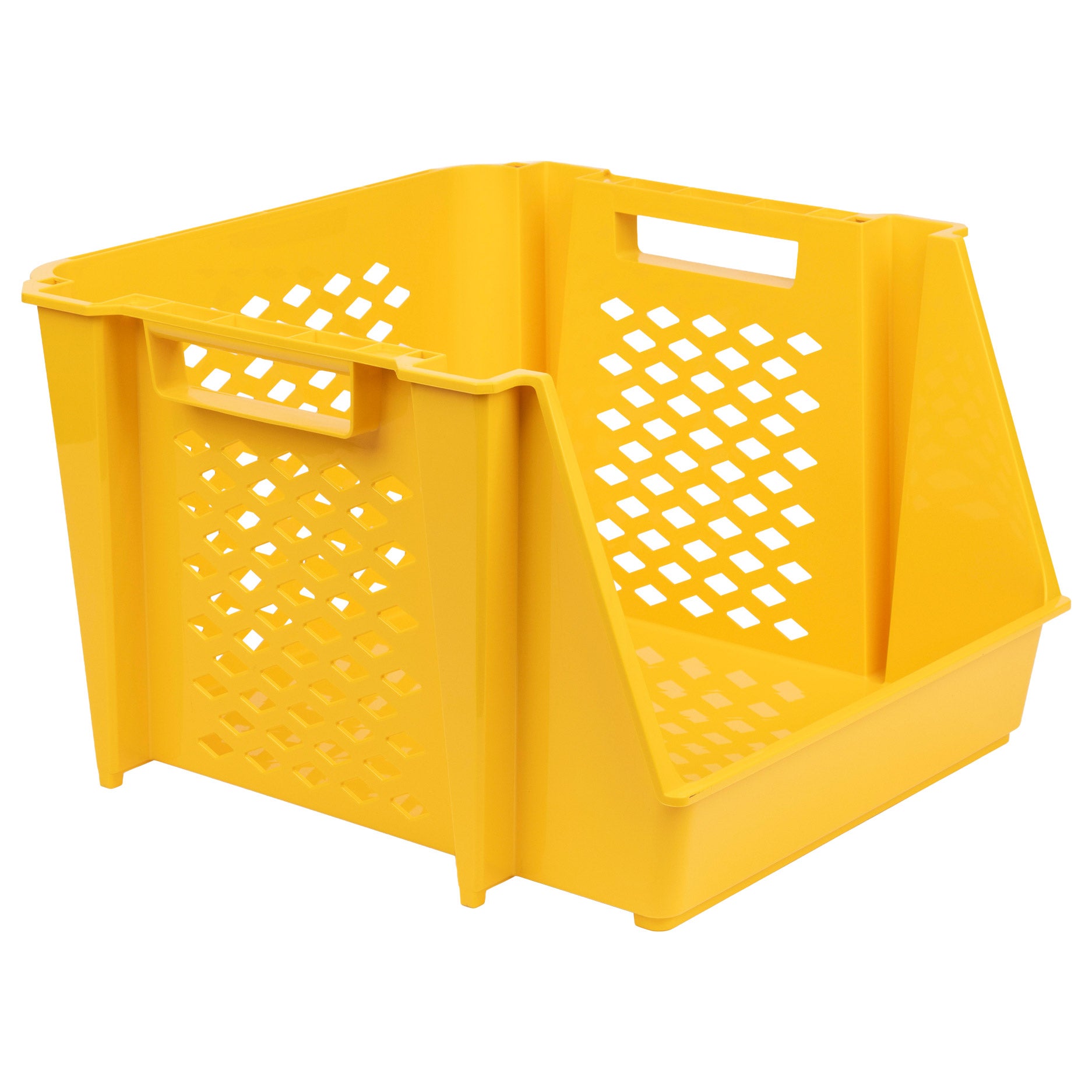 GreenMade InstaStack Stackable Storage Bins, 8-pack
