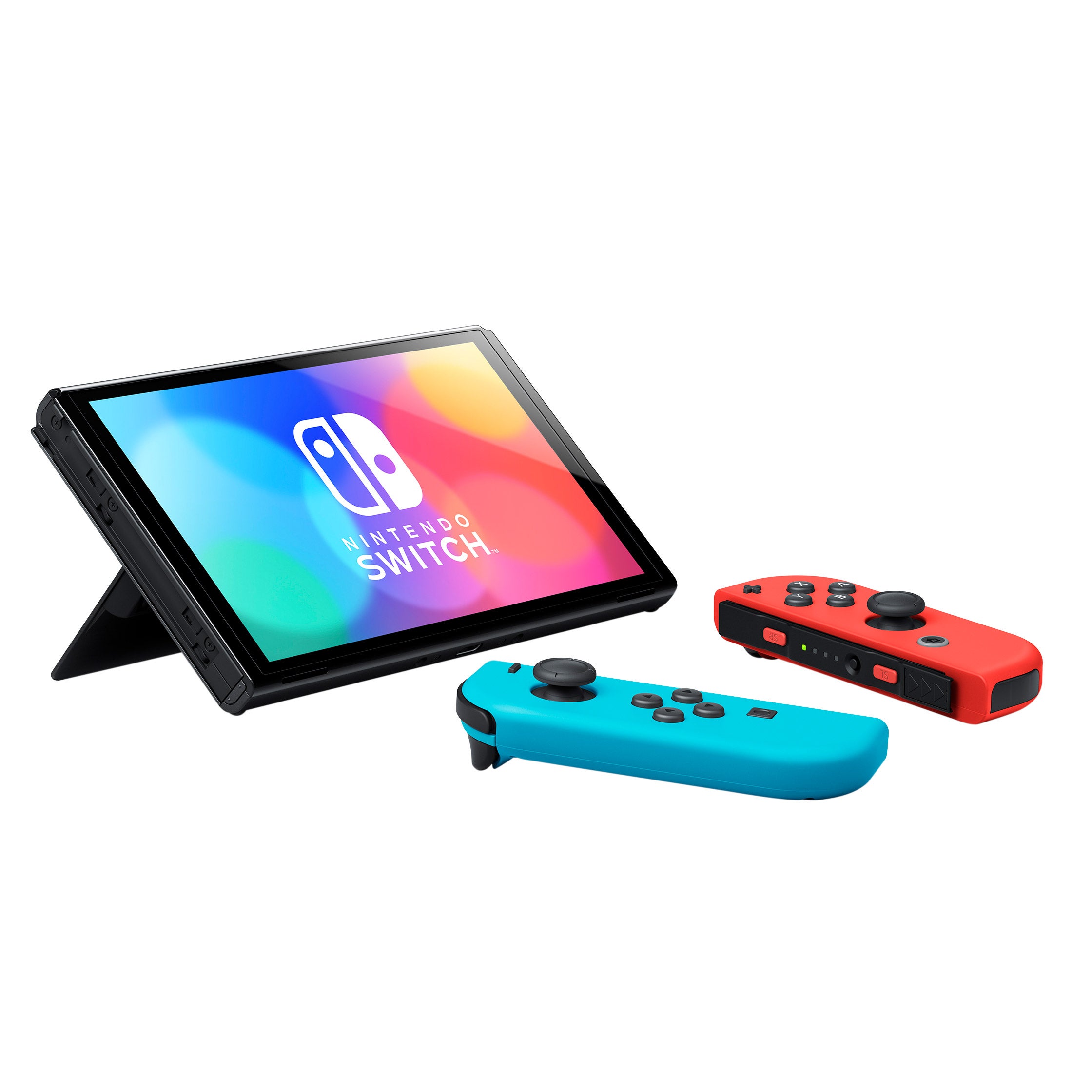 Nintendo Switch OLED Bundle – Red/Blue Edition