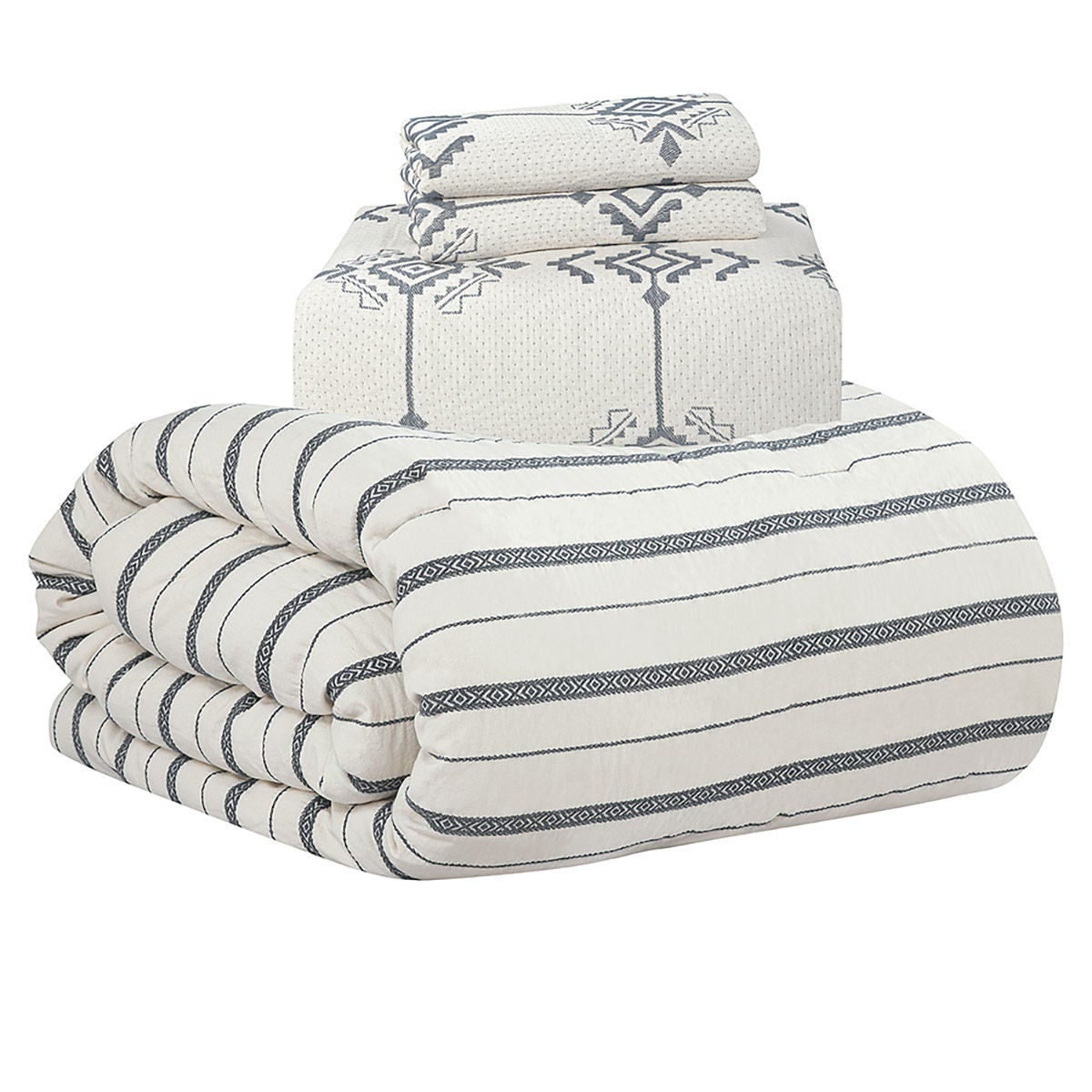 Heritage Threads 4-Piece Coverlet Set with Comforter