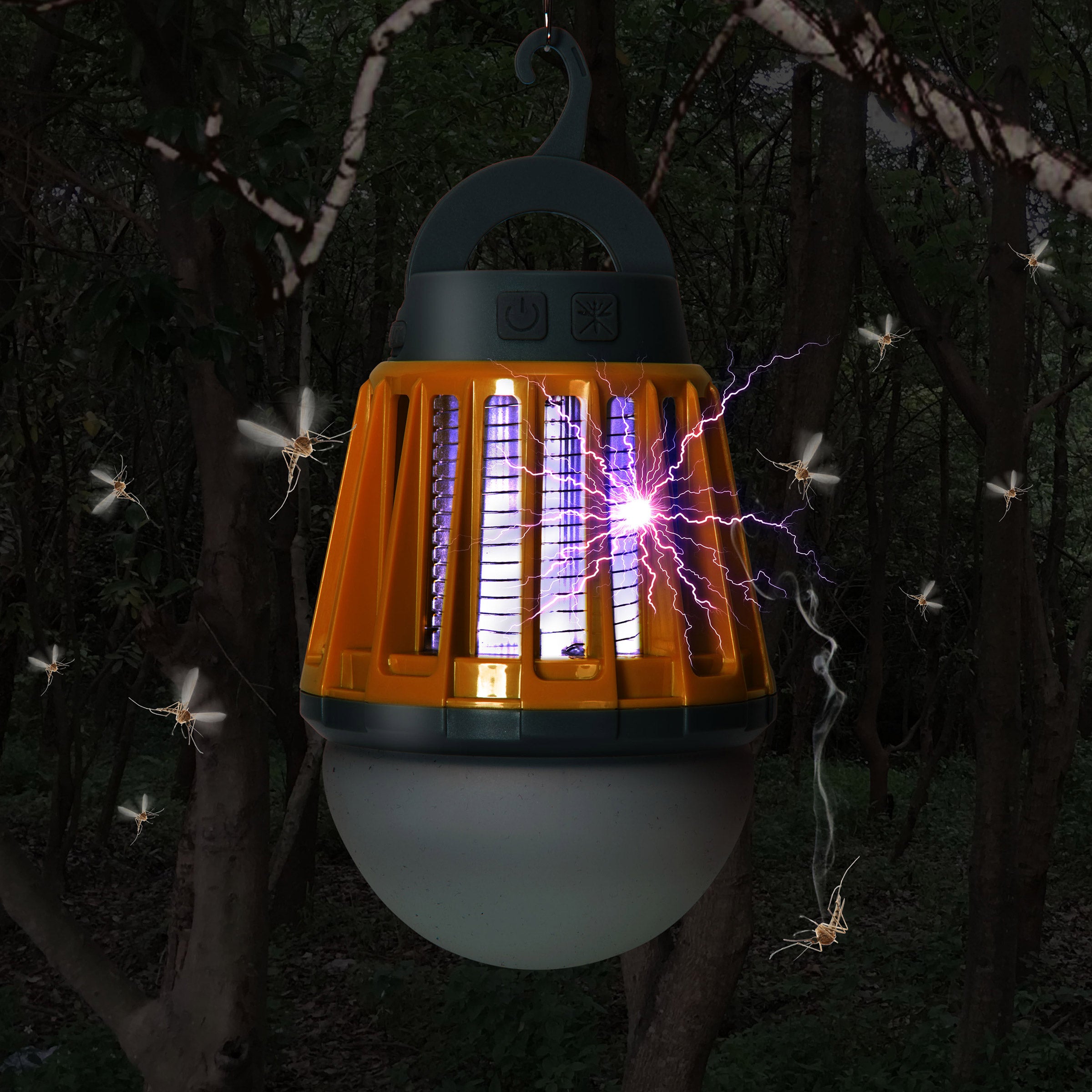 Wisely Bug Zapper Lantern, 3-pack