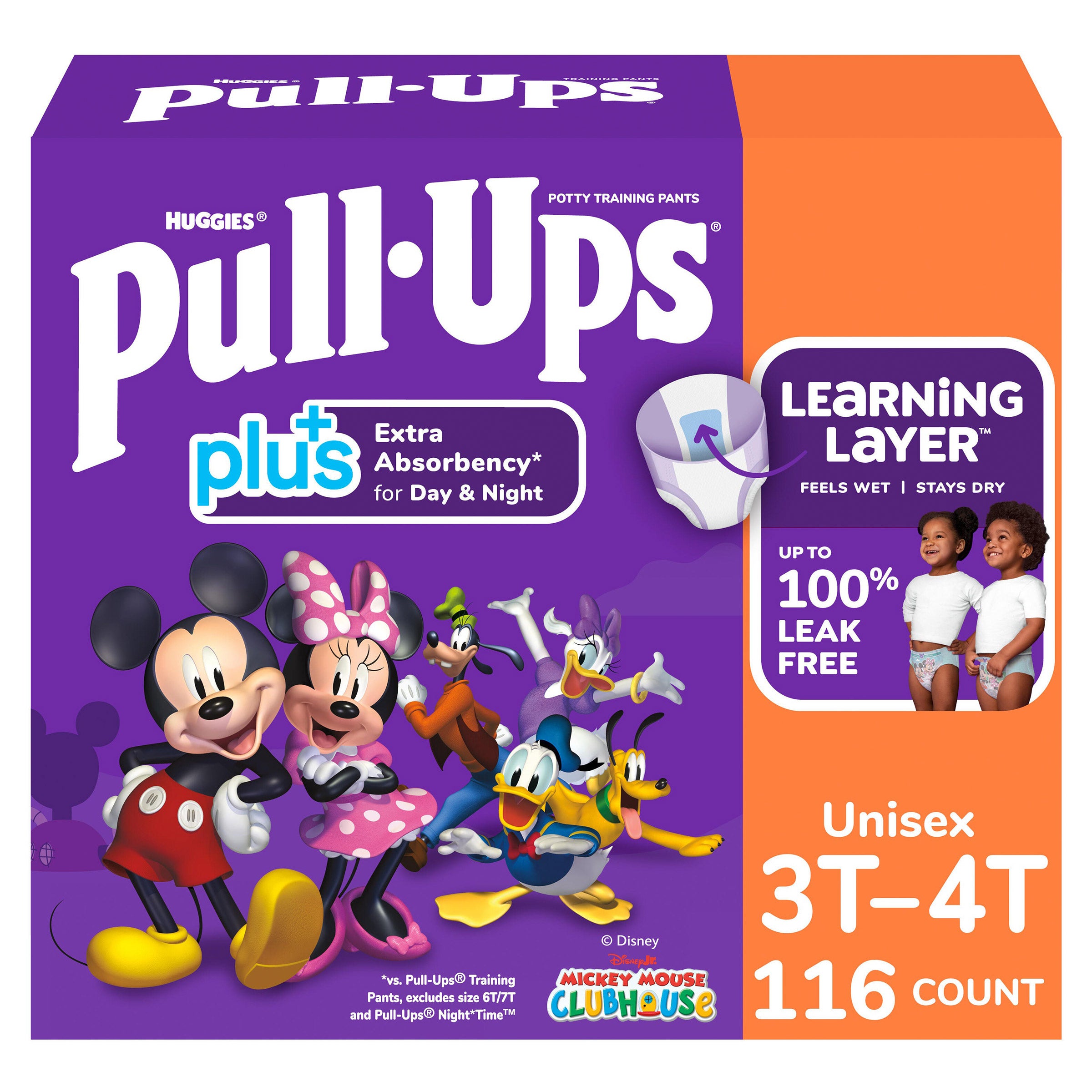 Huggies Pull-Ups Plus Training Pants Unisex