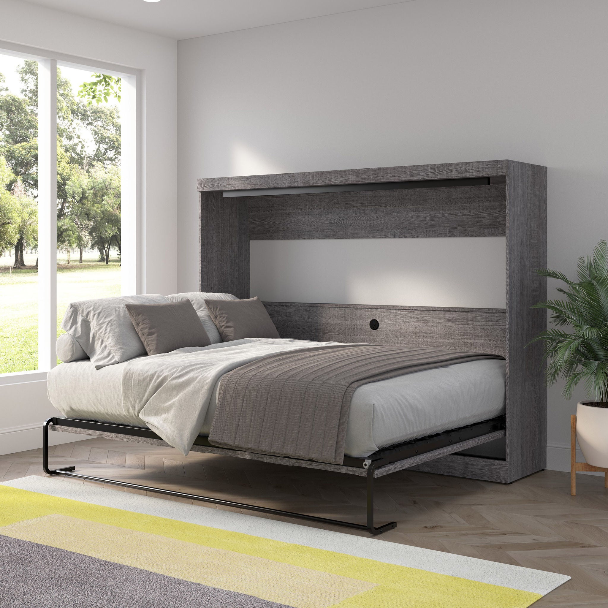 Oasis Horizontal Murphy Bed, Queen Size