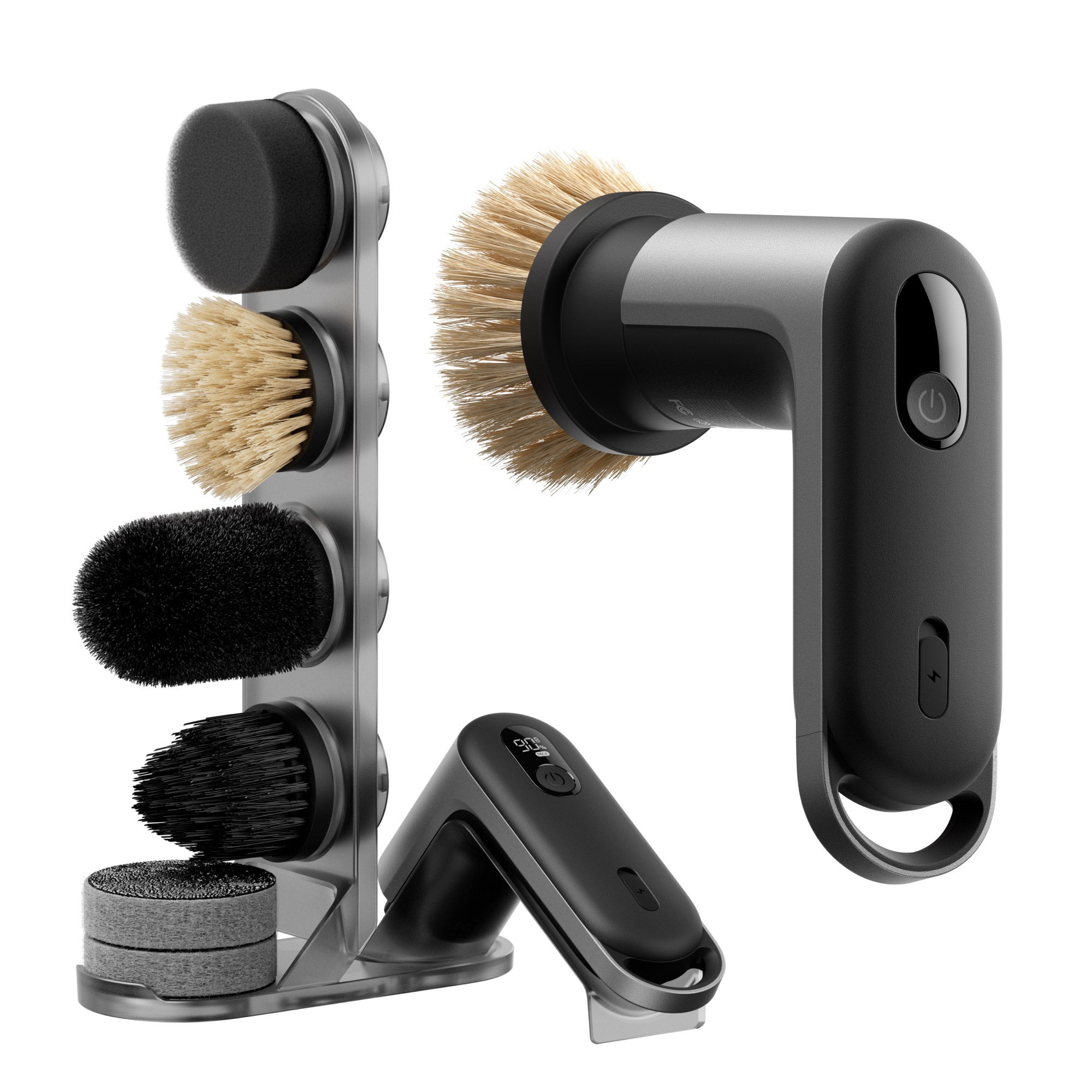 HOTO Magdock Cordless Spin Scrubber