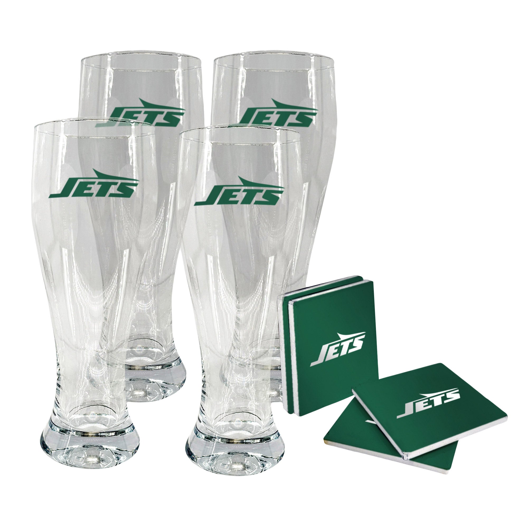 NFL Pilsner & Coaster Set