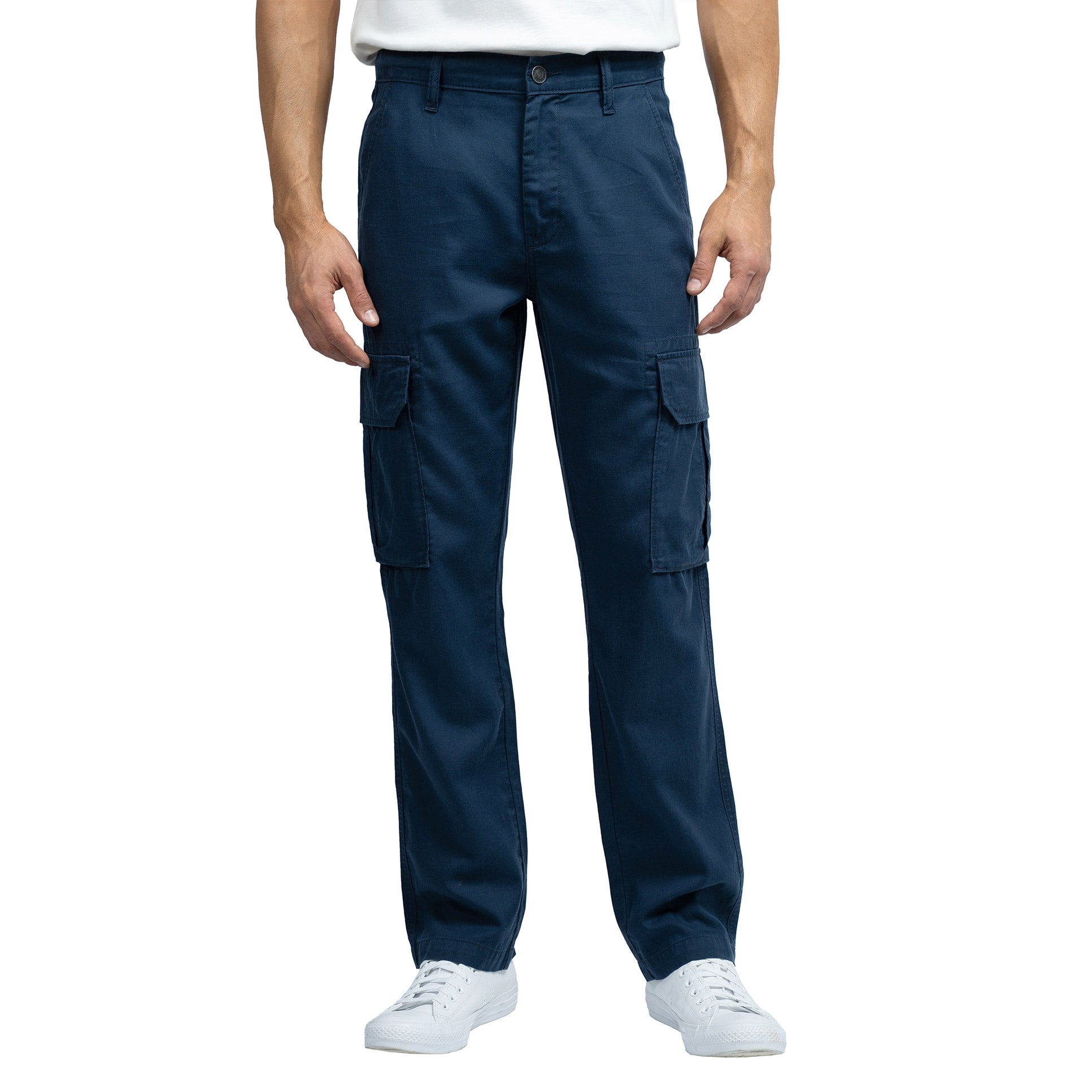 Jachs Men's Linen Blend Cargo Pant
