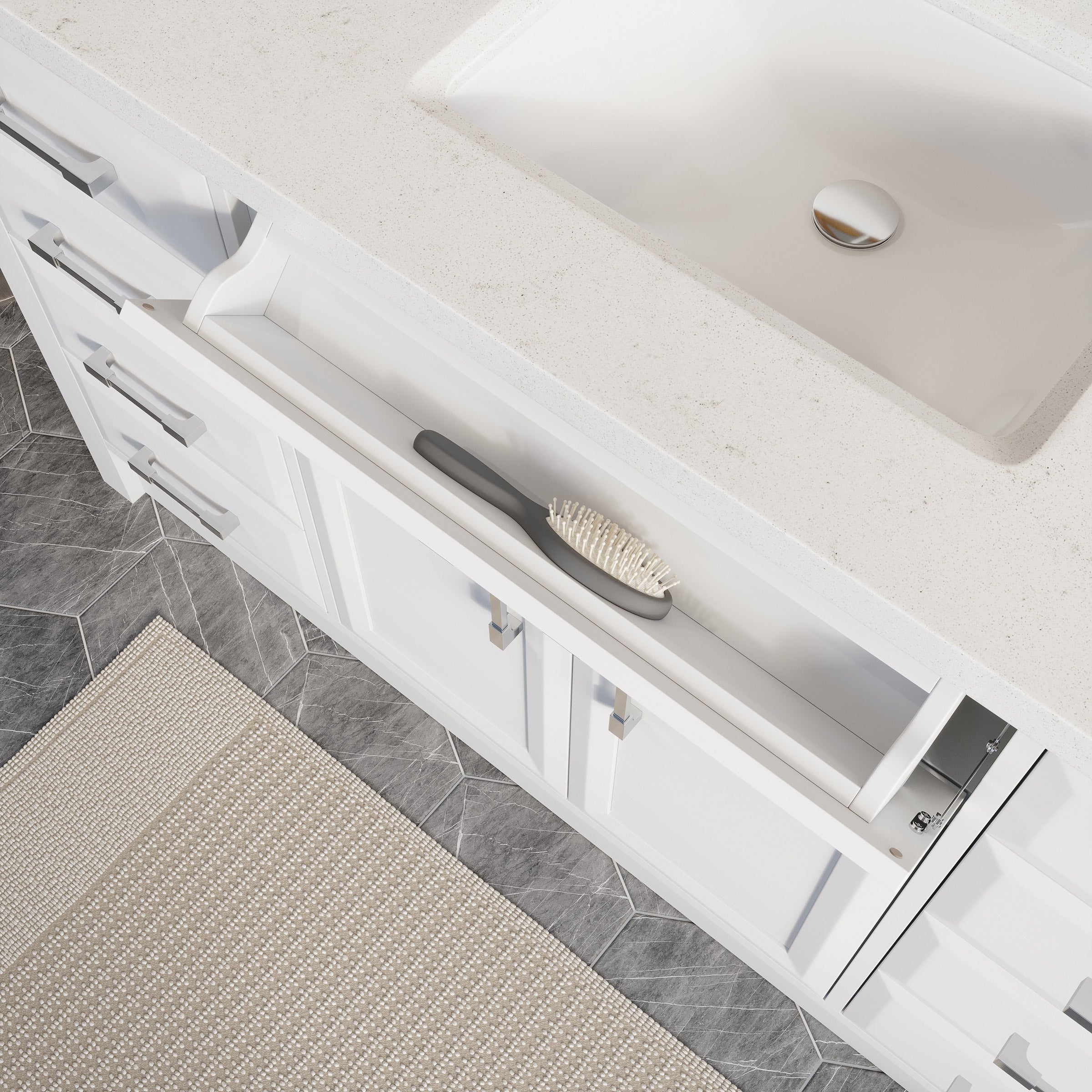 Calais Bath Vanity by Studio Bathe in White