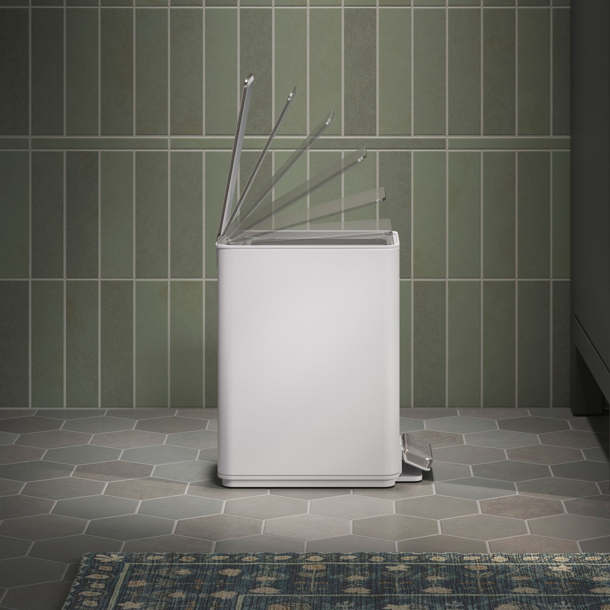 Kohler 6L Step Trash Can, 2-pack