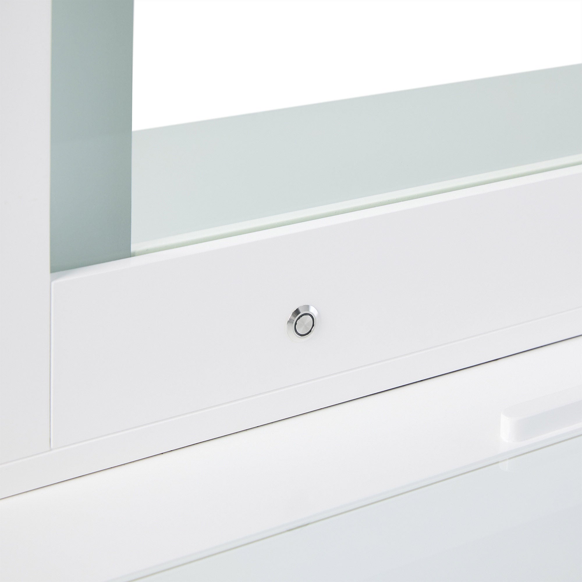 Tresanti Kathryn Vanity Table with Adjustable LED Lighted Mirror