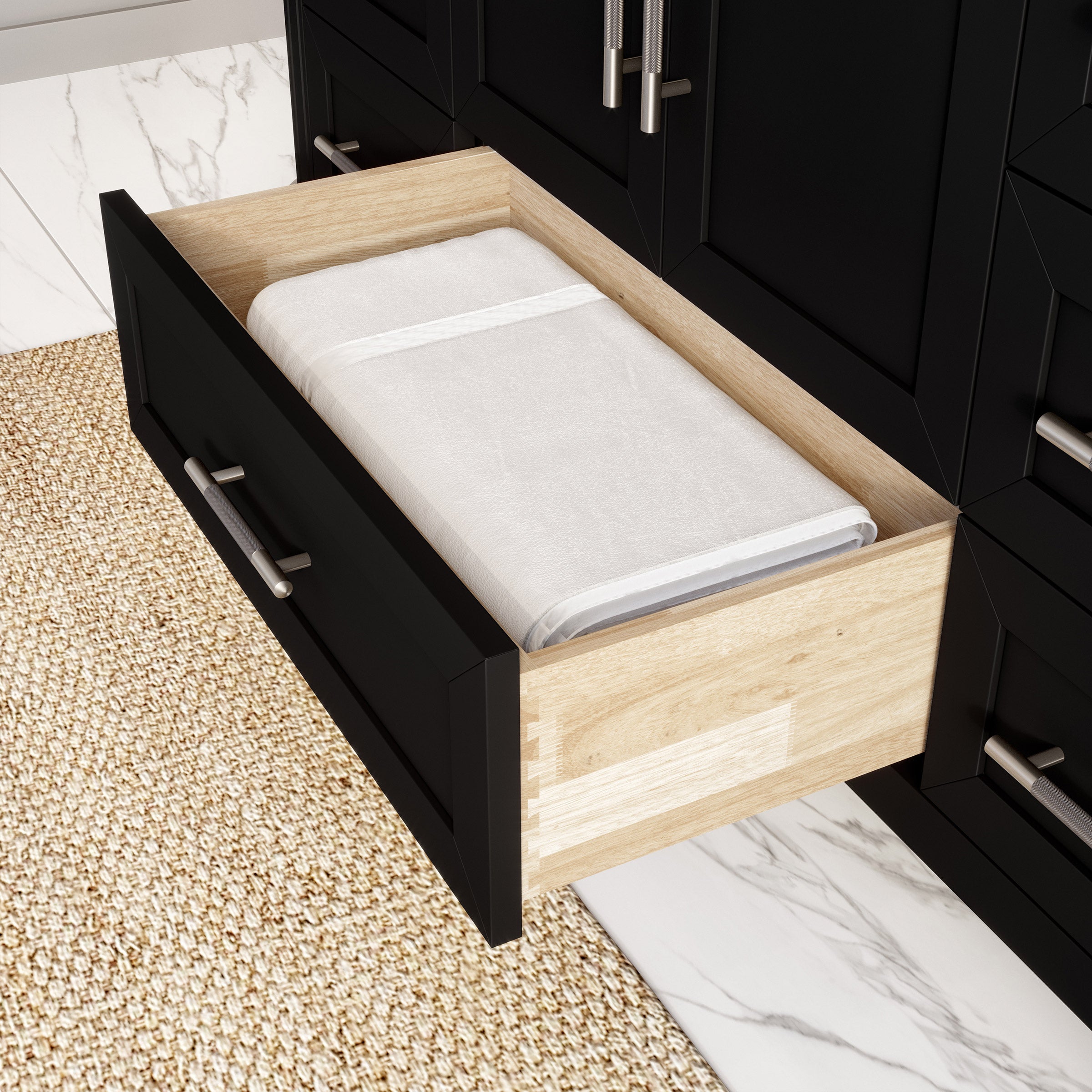 Hudson Black Bath Vanity by Studio Bathe