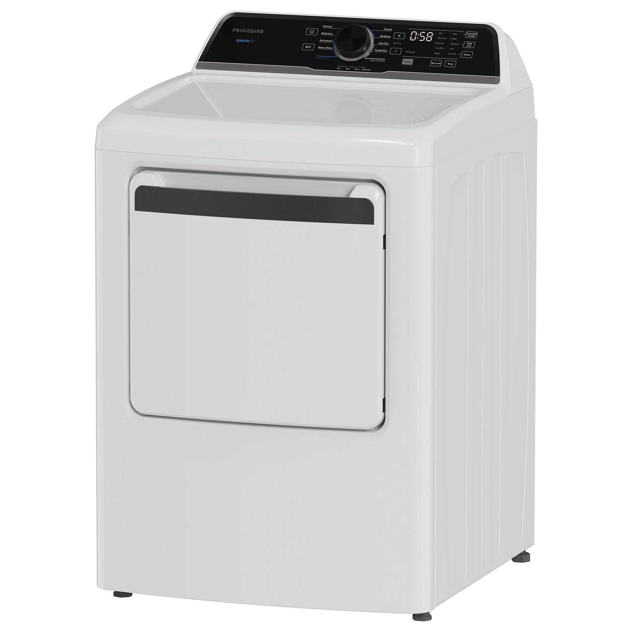 Frigidaire 7.0 cu. ft. GAS Dryer with 10 Dry Cycles
