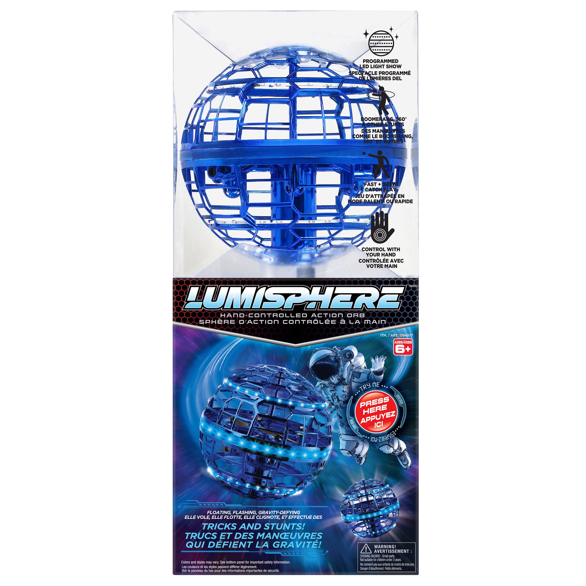 Lumisphere - Hand-controlled Action Orb