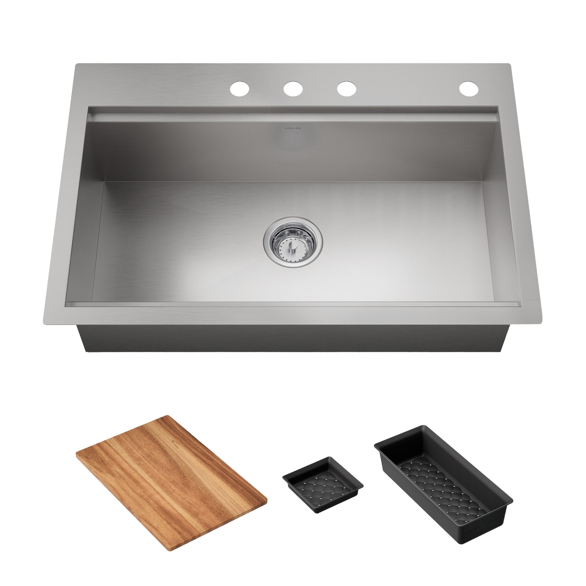 Kohler Lyric Dual Mount Workstation Kitchen Sink Kit