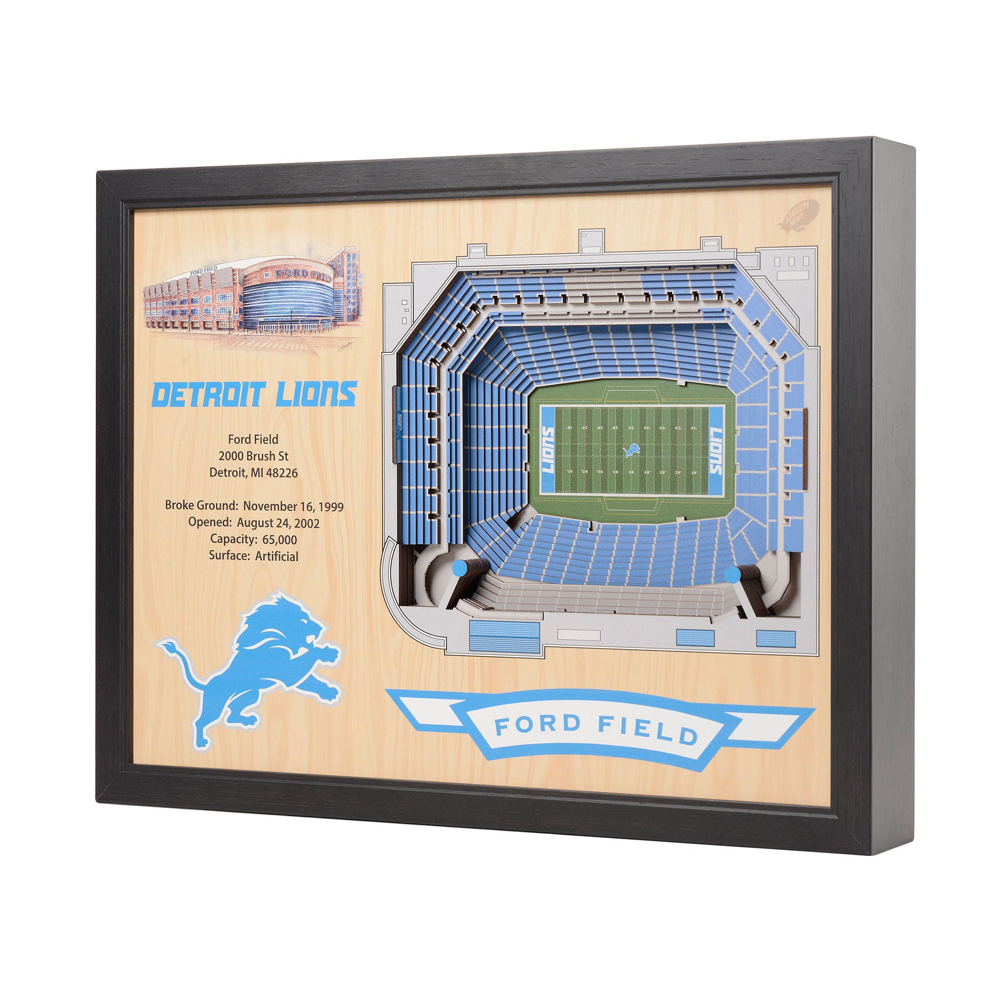 NFL 25-layer Stadium View Wall Art