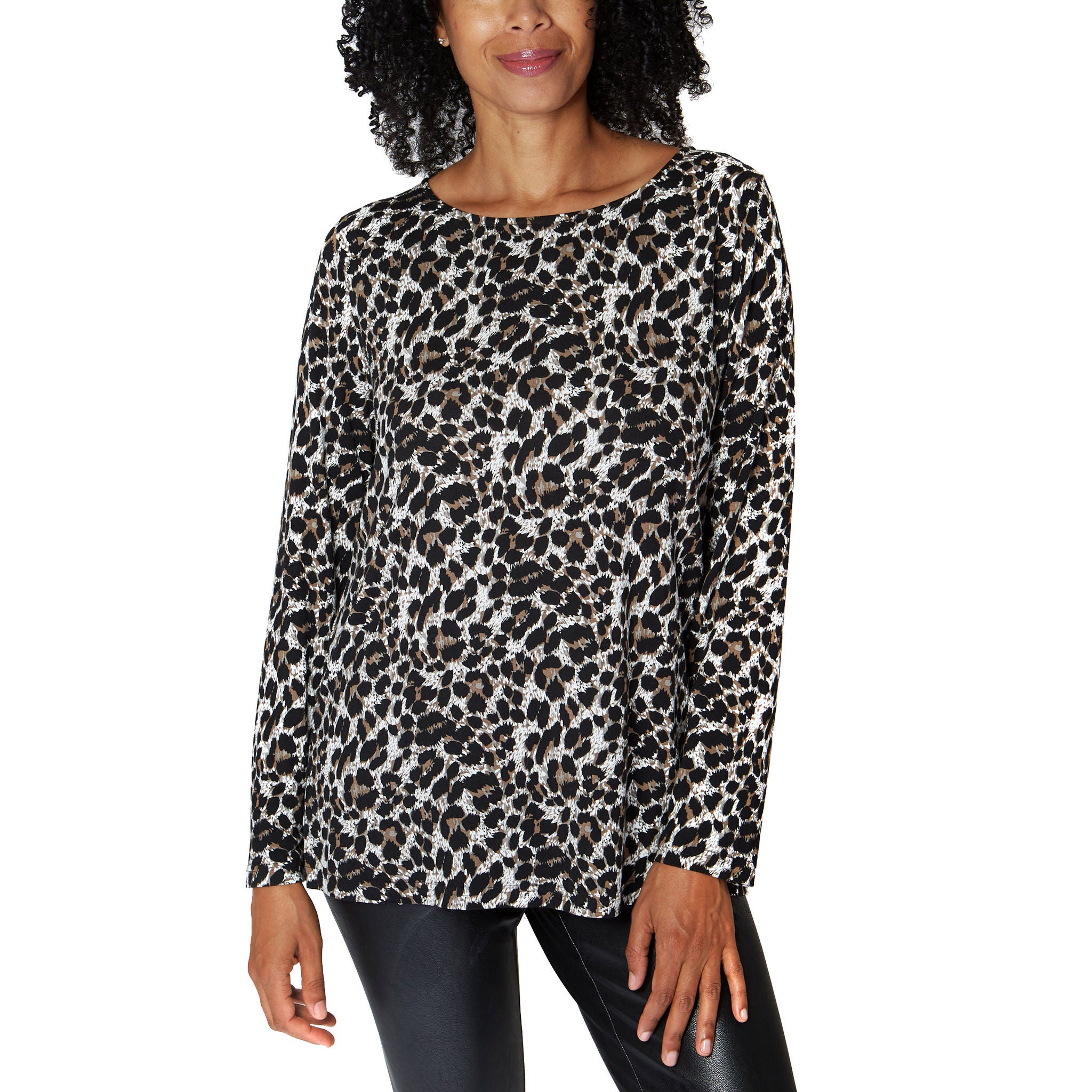 Mario Serrani Ladies' Leopard Print Top