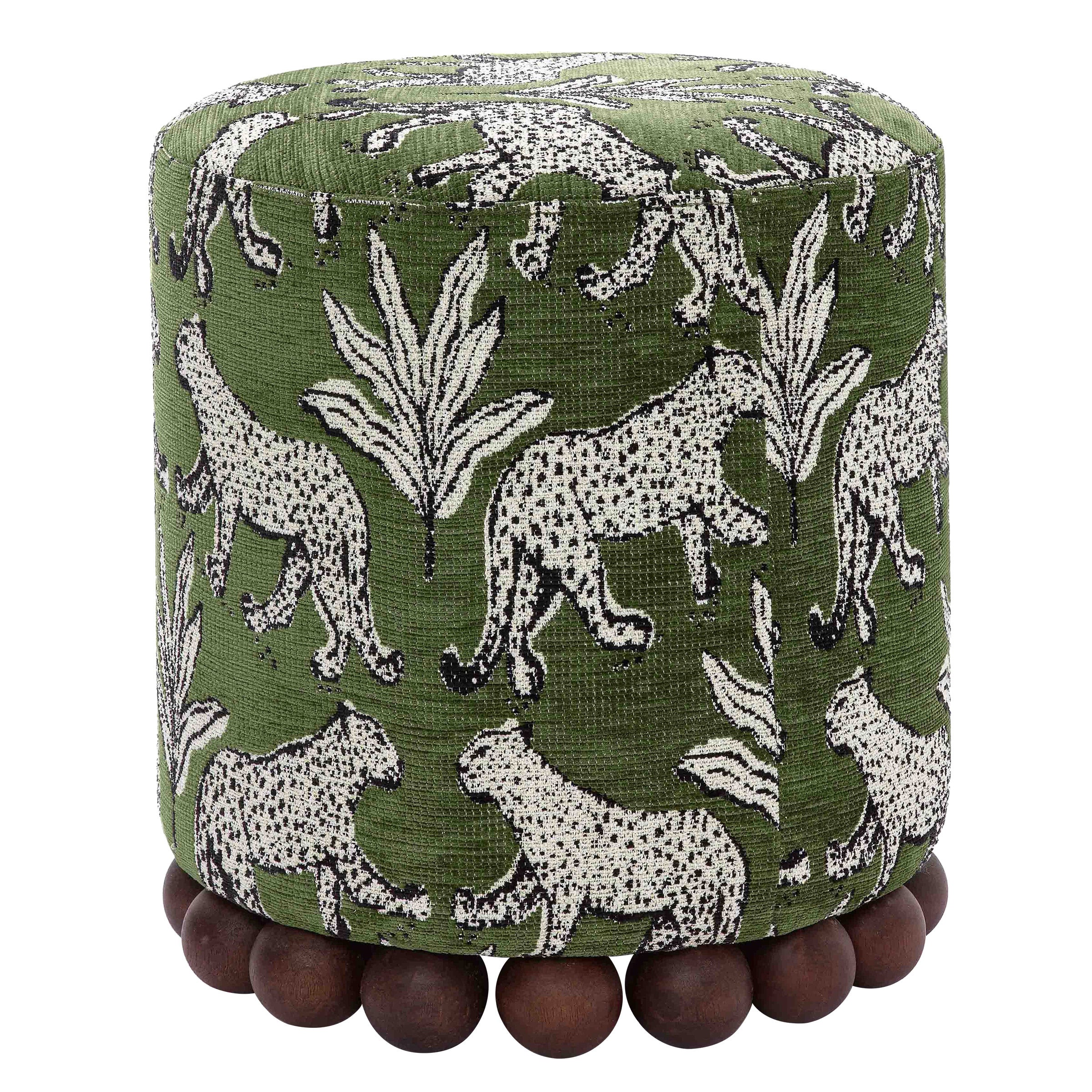 Dex Jacquard Fabric Ottoman