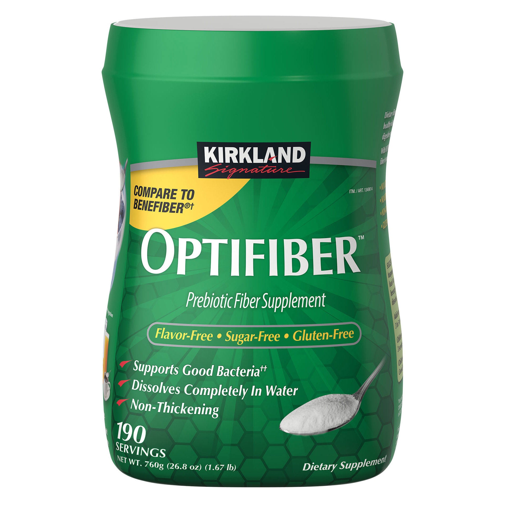 Kirkland Signature OPTIFIBER, 26.8 Ounces 190 Servings