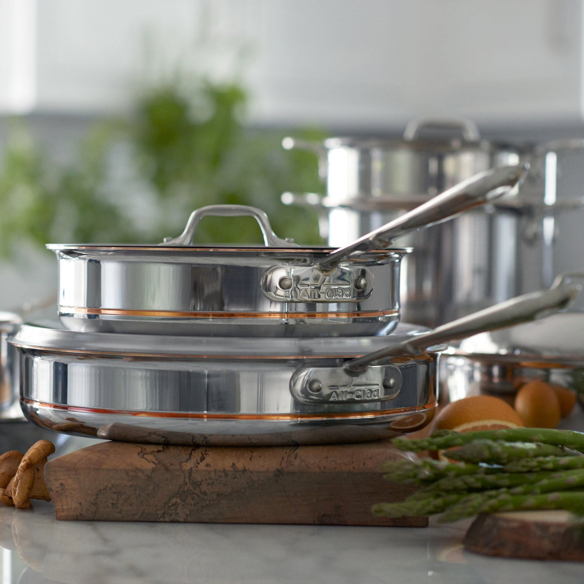 All-Clad Copper Core 5-Ply Bonded Cookware, 15-piece Set