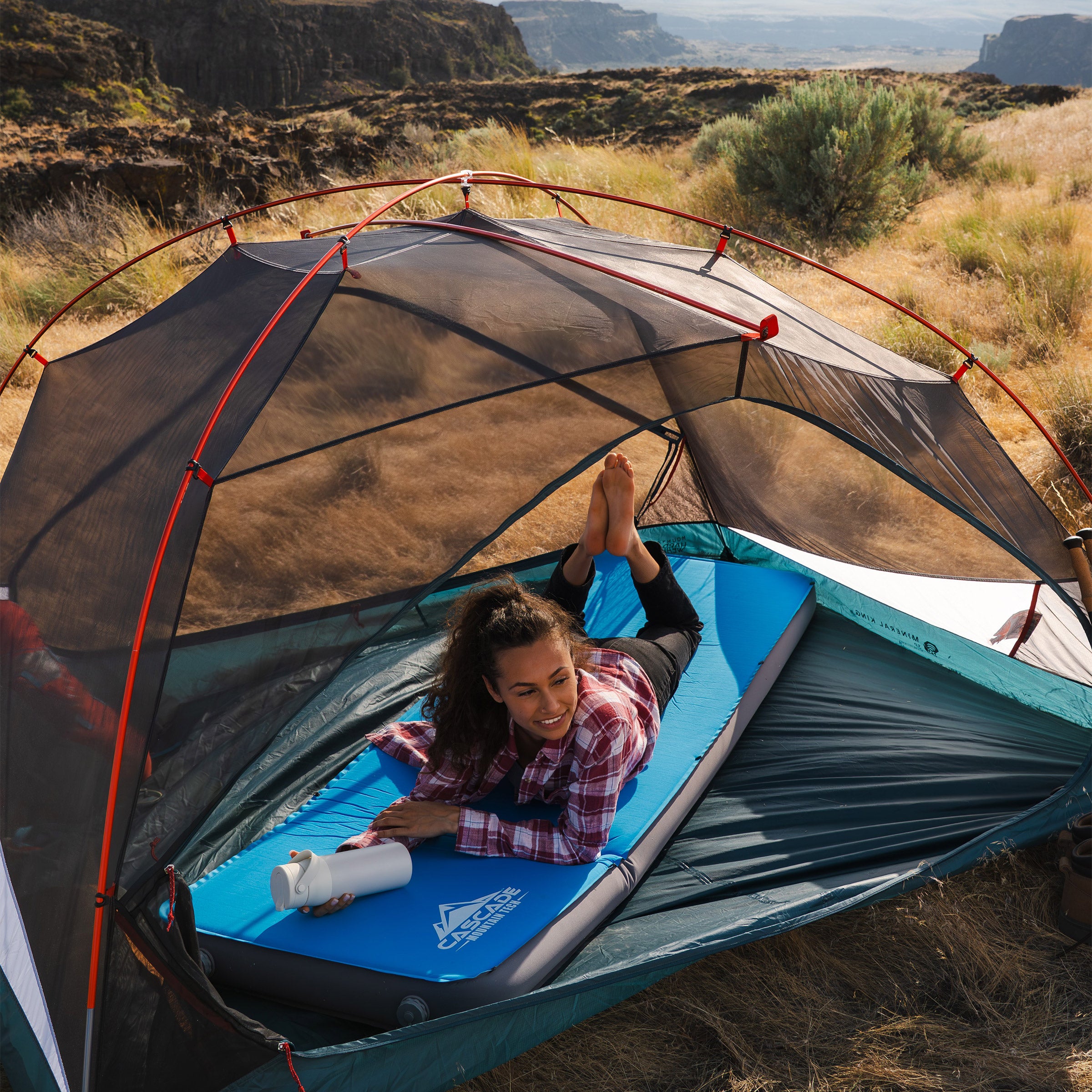 Cascade Mountain Tech Deluxe Self-Inflating Sleeping Pad