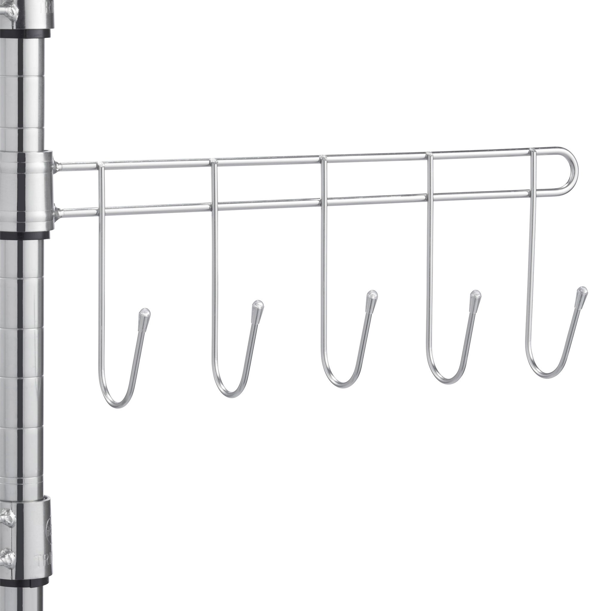 TRINITY EcoStorage 5-Tier NSF Rack w/ Sliding Pull-Out Baskets & Wheels