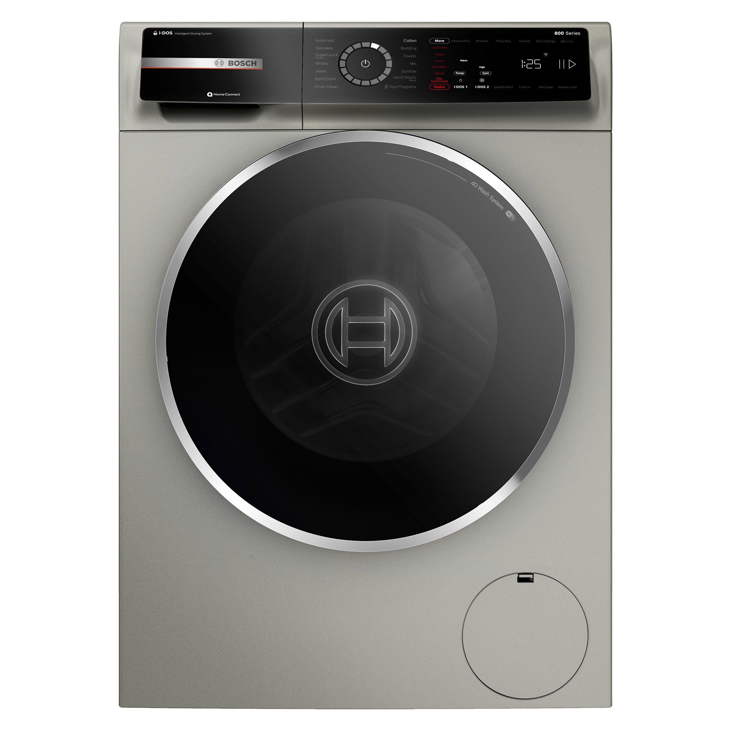 Bosch 800 Series 2.4 cu. ft. Compact Washer with AquaStop Plus Leak Protection