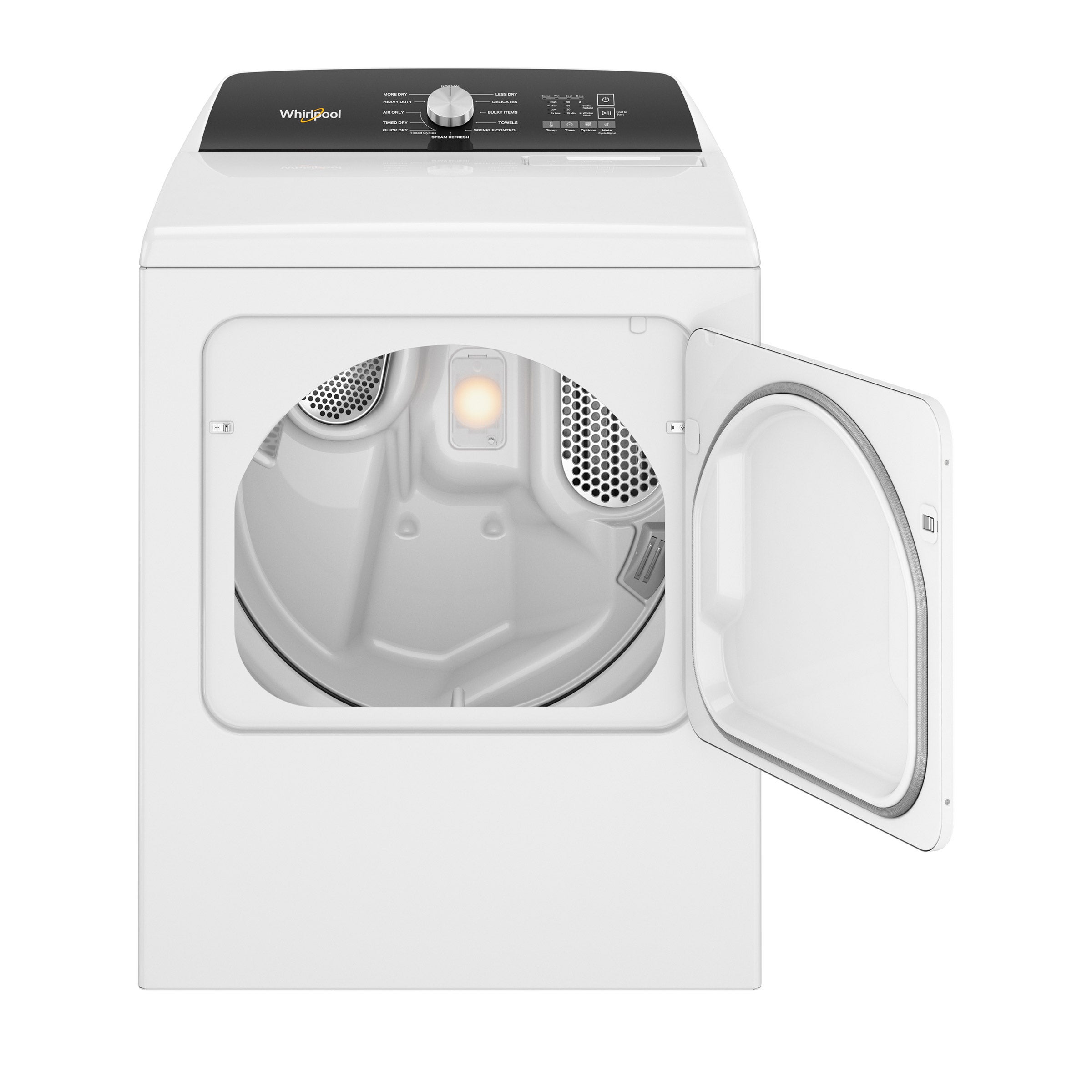 Whirlpool 7.0 cu. ft. Electric Moisture Sensing Dryer with Steam