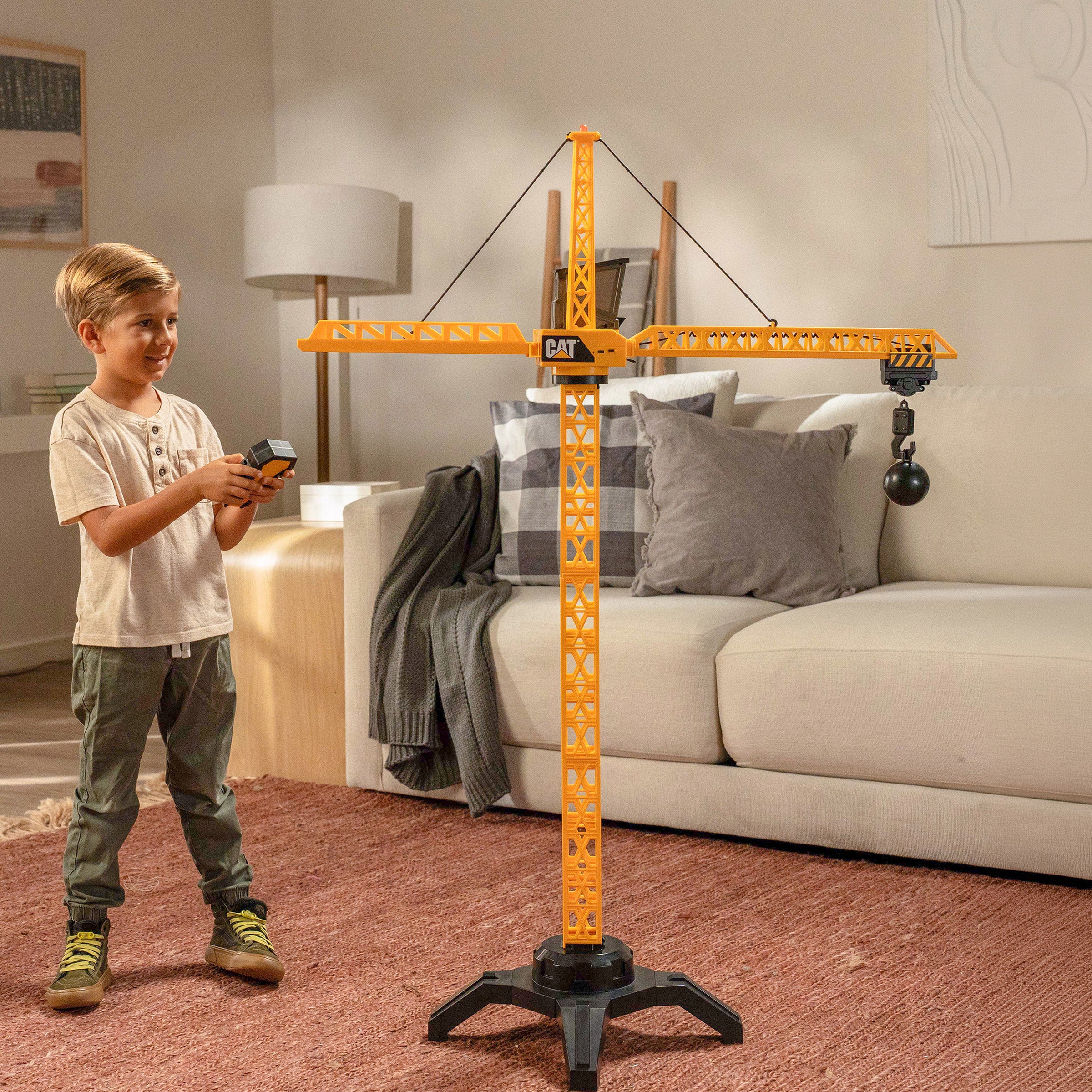 CAT Workforce Power Crane Playset RC